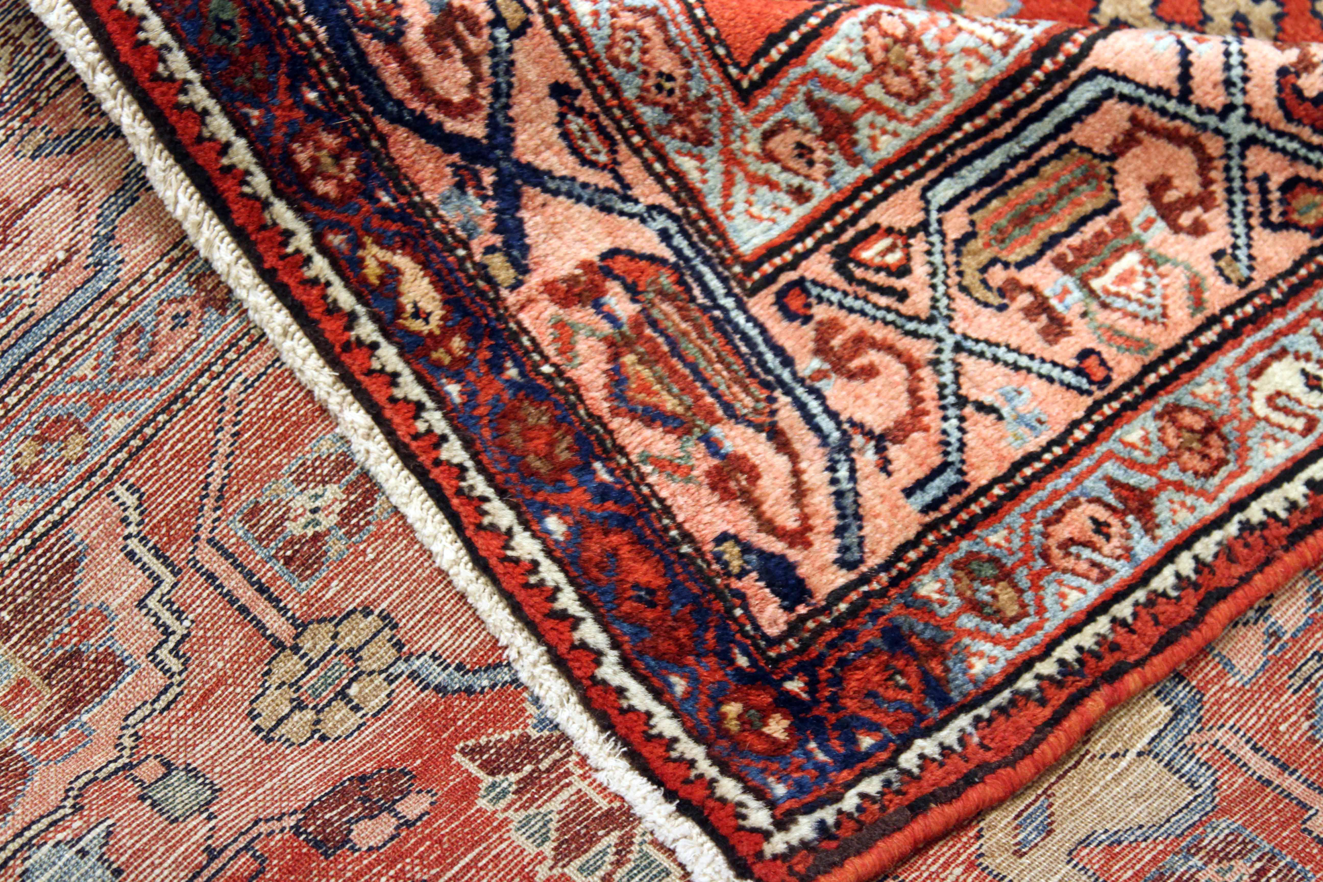Thumbnail 3 for Antique Persian Hamadan Transitional Rug 11052