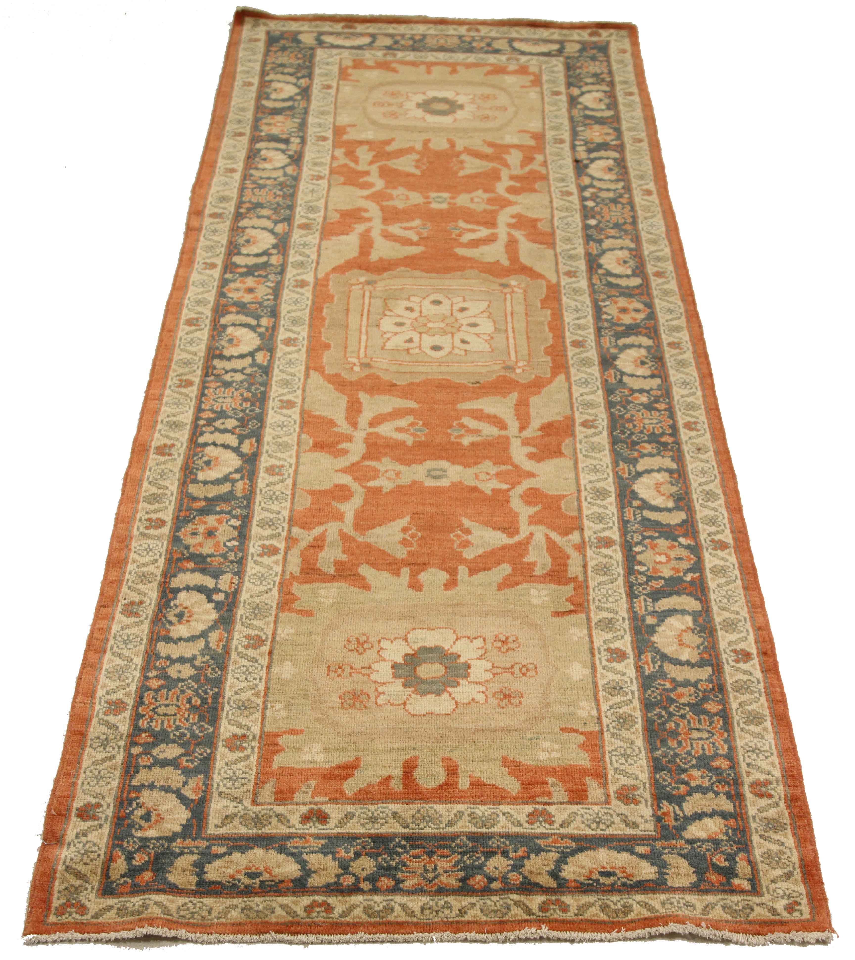 Thumbnail 10 for Antique Persian Sultanabad Transitional Rug 67105