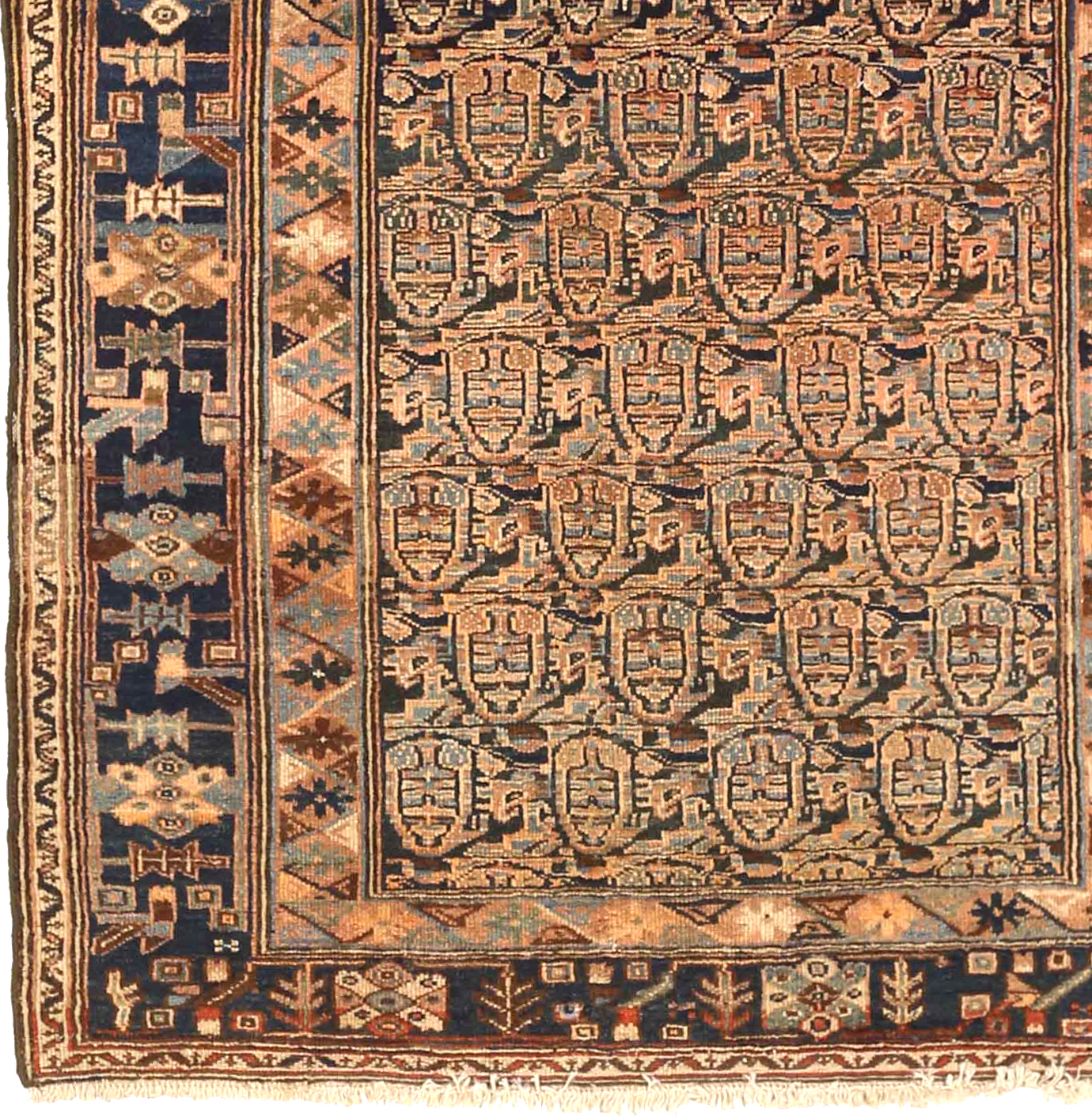 Thumbnail 5 for Antique Persian Malayer Transitional Rug 71256