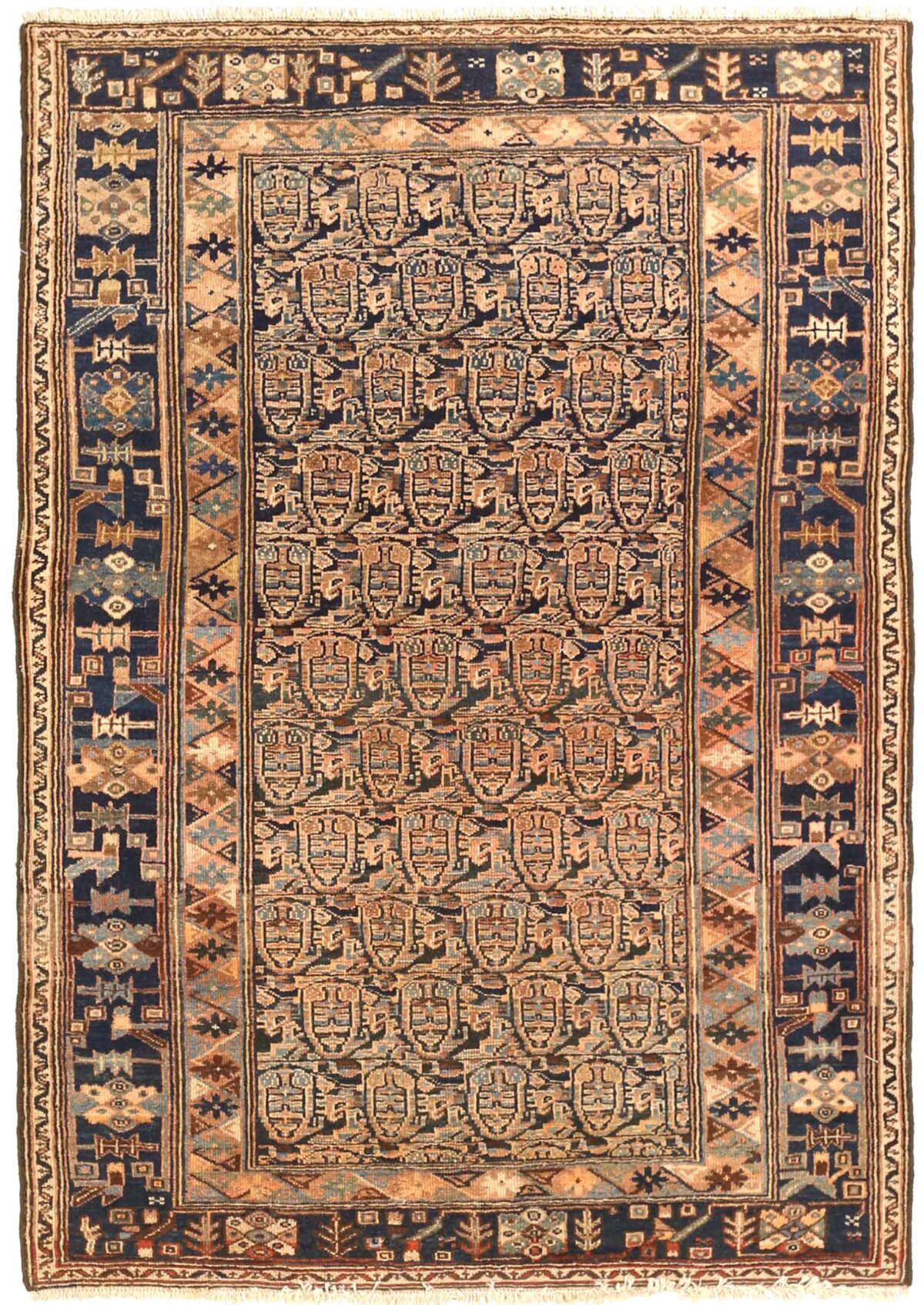 Thumbnail 11 for Antique Persian Malayer Transitional Rug 71256