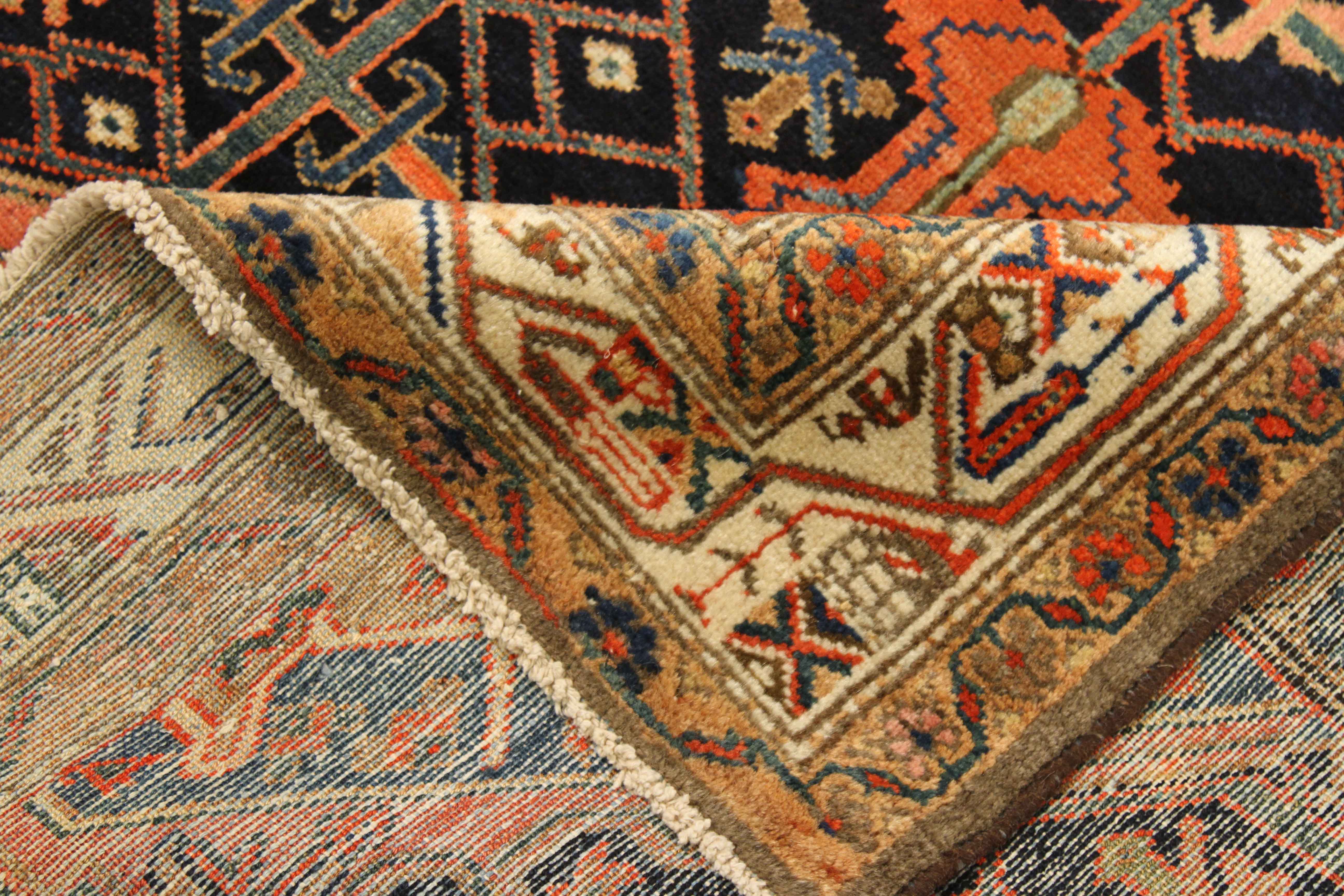 Thumbnail 6 for Antique Persian Malayer Traditional Rug 11058