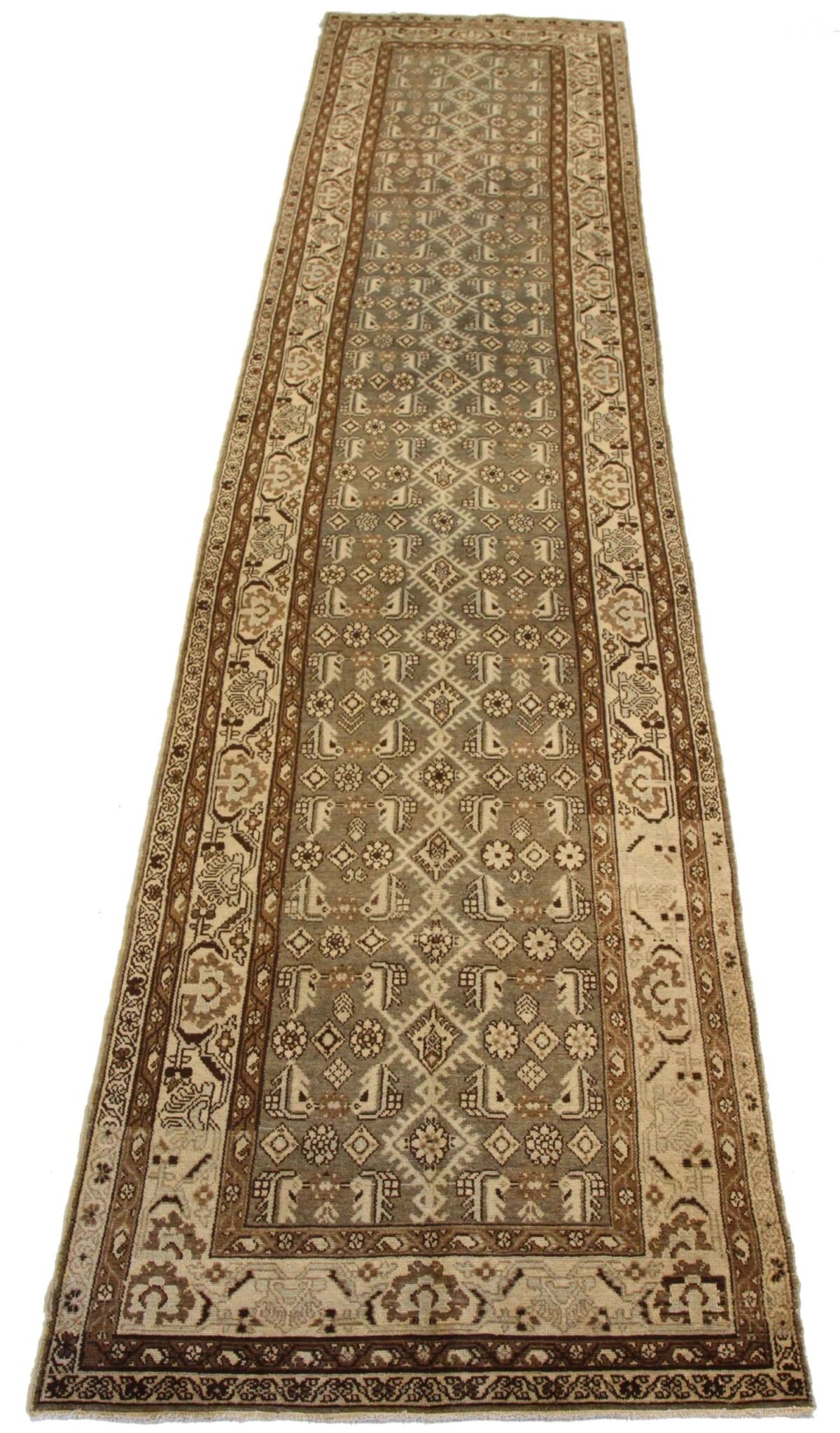 Thumbnail 13 for Antique Persian Malayer Transitional Rug 67129