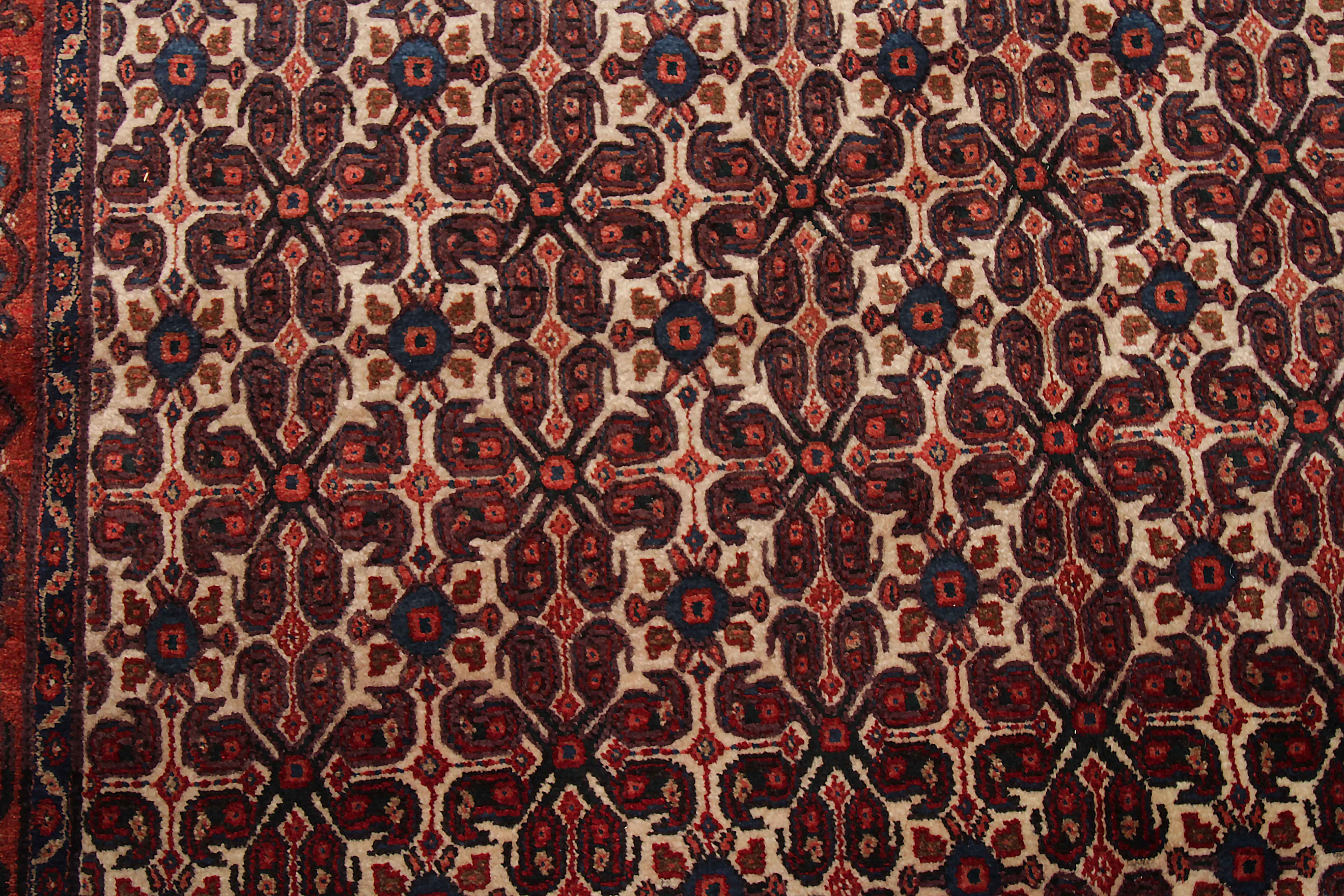 Thumbnail 10 for Antique Persian (Senneh (Kermanshah)) Traditional Rug 11061