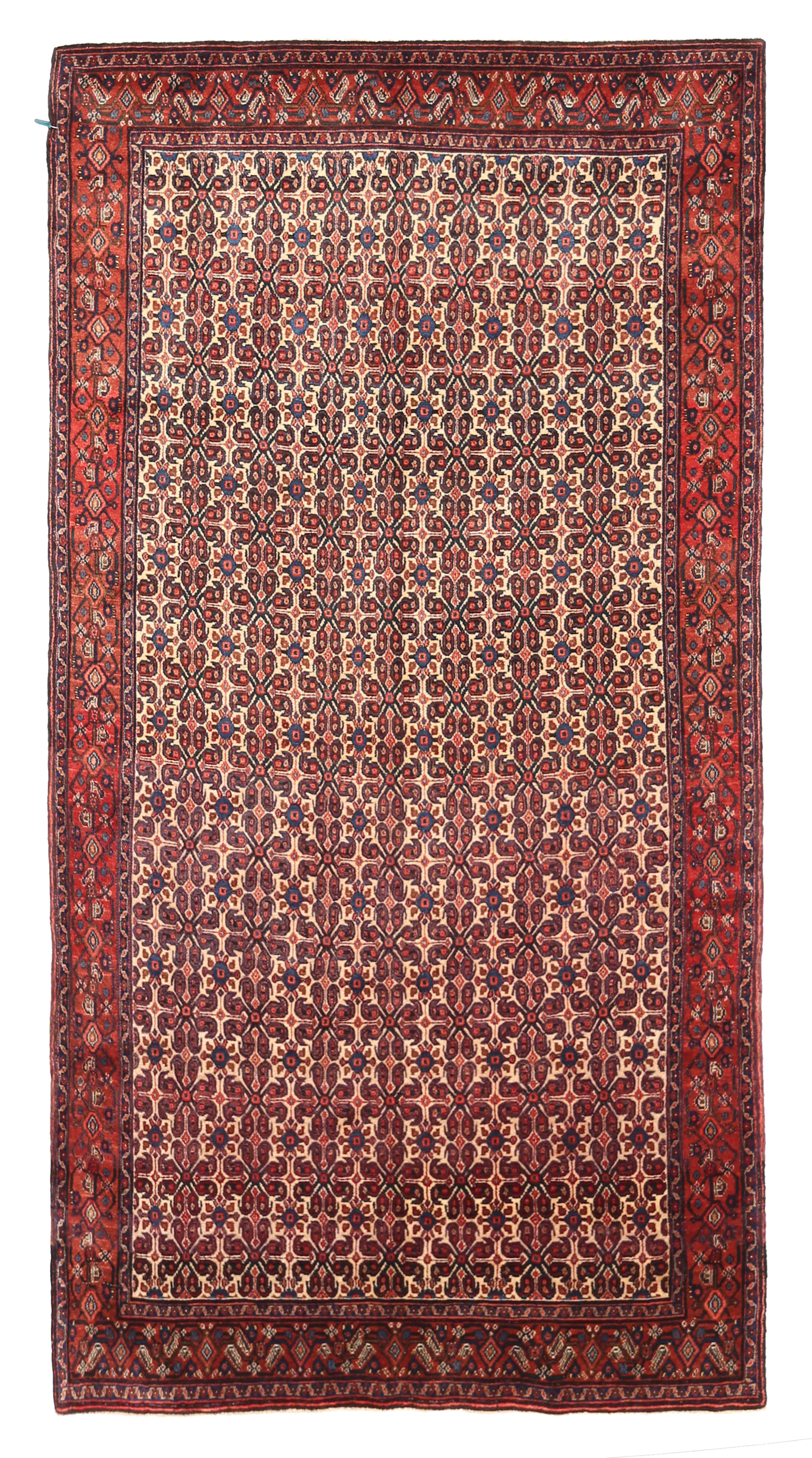 Thumbnail 6 for Antique Persian (Senneh (Kermanshah)) Traditional Rug 11061
