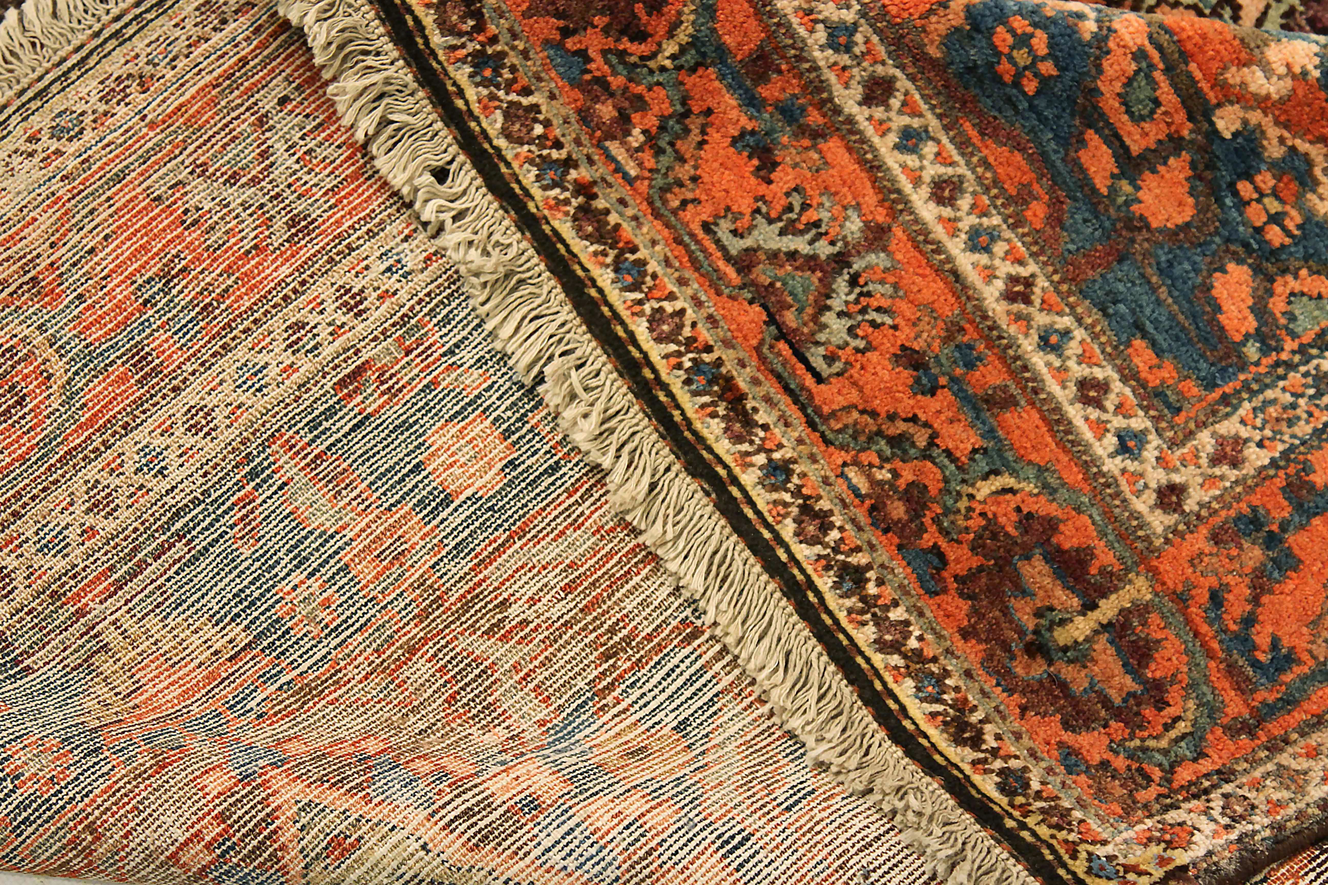 Thumbnail 4 for Antique Persian Malayer Transitional Rug 71236