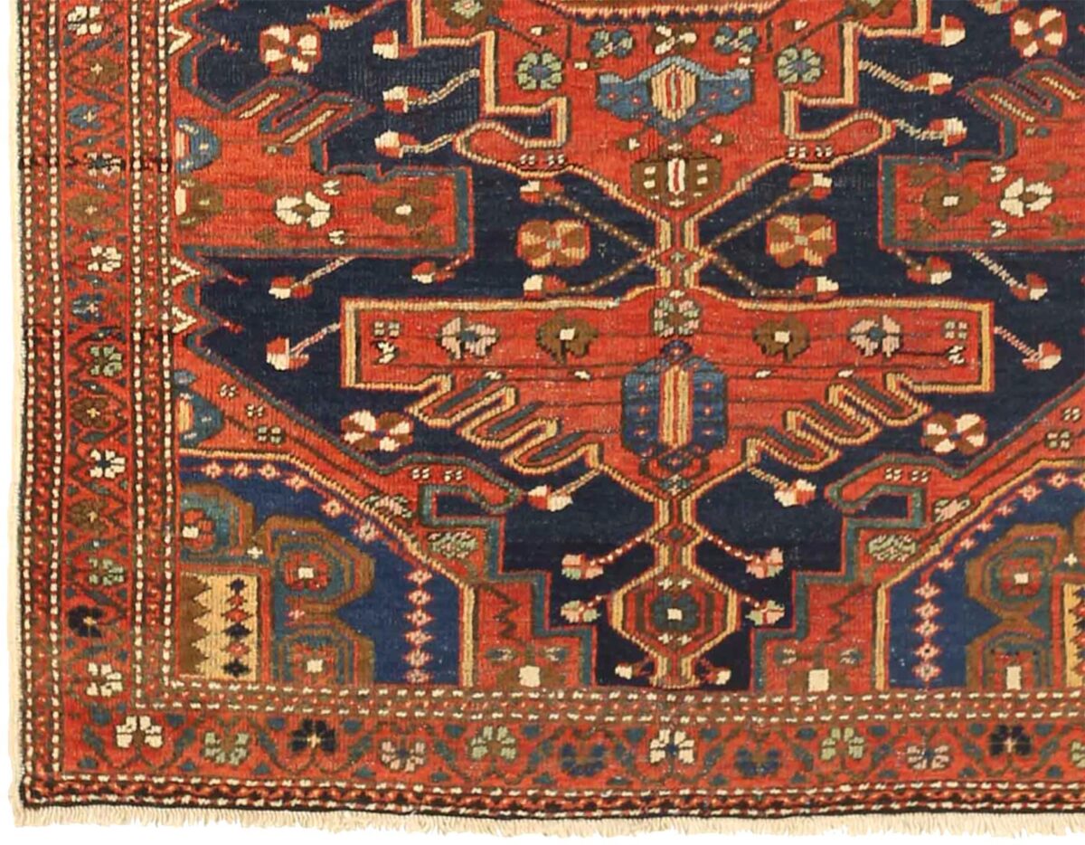 Thumbnail 15 for Antique Persian Malayer Transitional Rug 71241