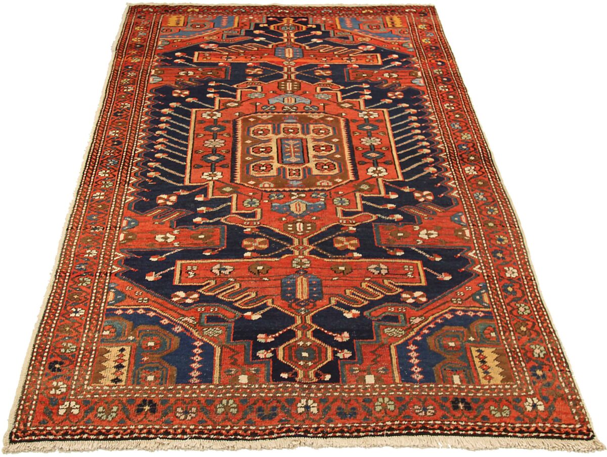 Thumbnail 14 for Antique Persian Malayer Transitional Rug 71241