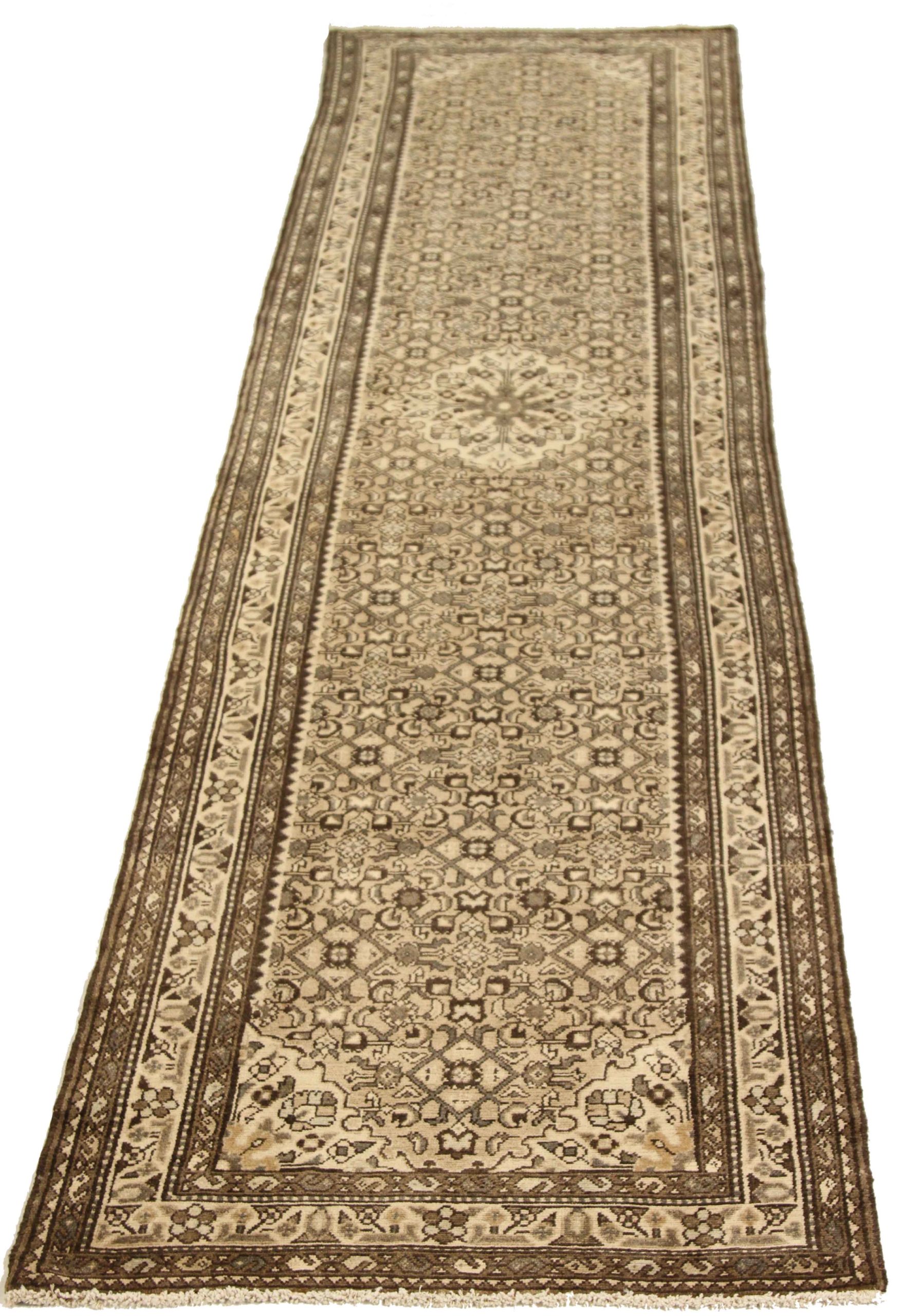 Thumbnail 5 for Antique Persian Malayer Traditional Rug 67096