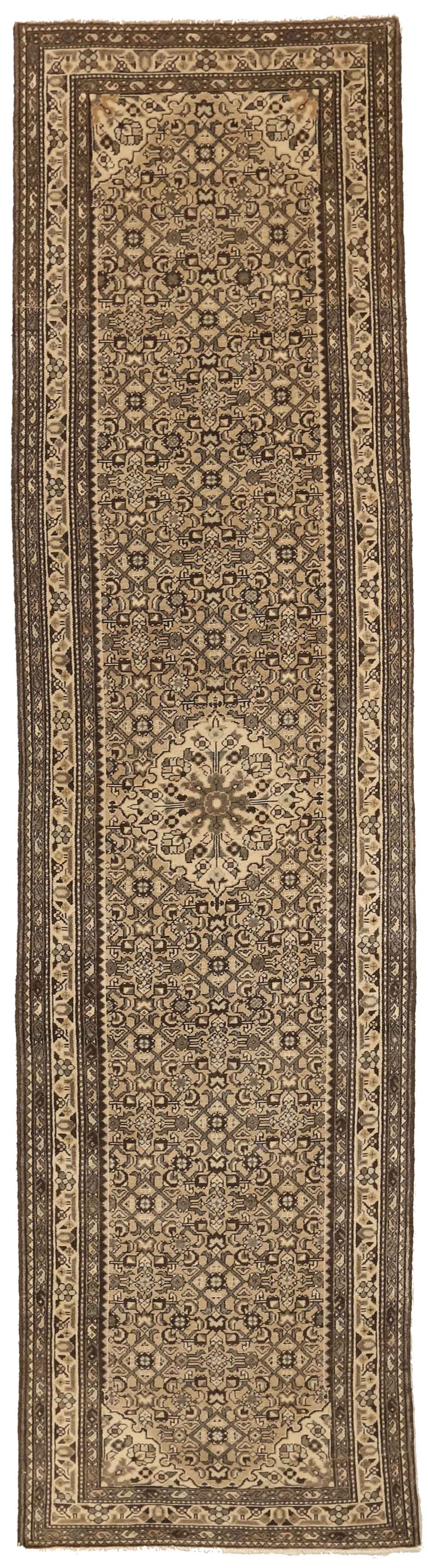 Thumbnail 11 for Antique Persian Malayer Traditional Rug 67096