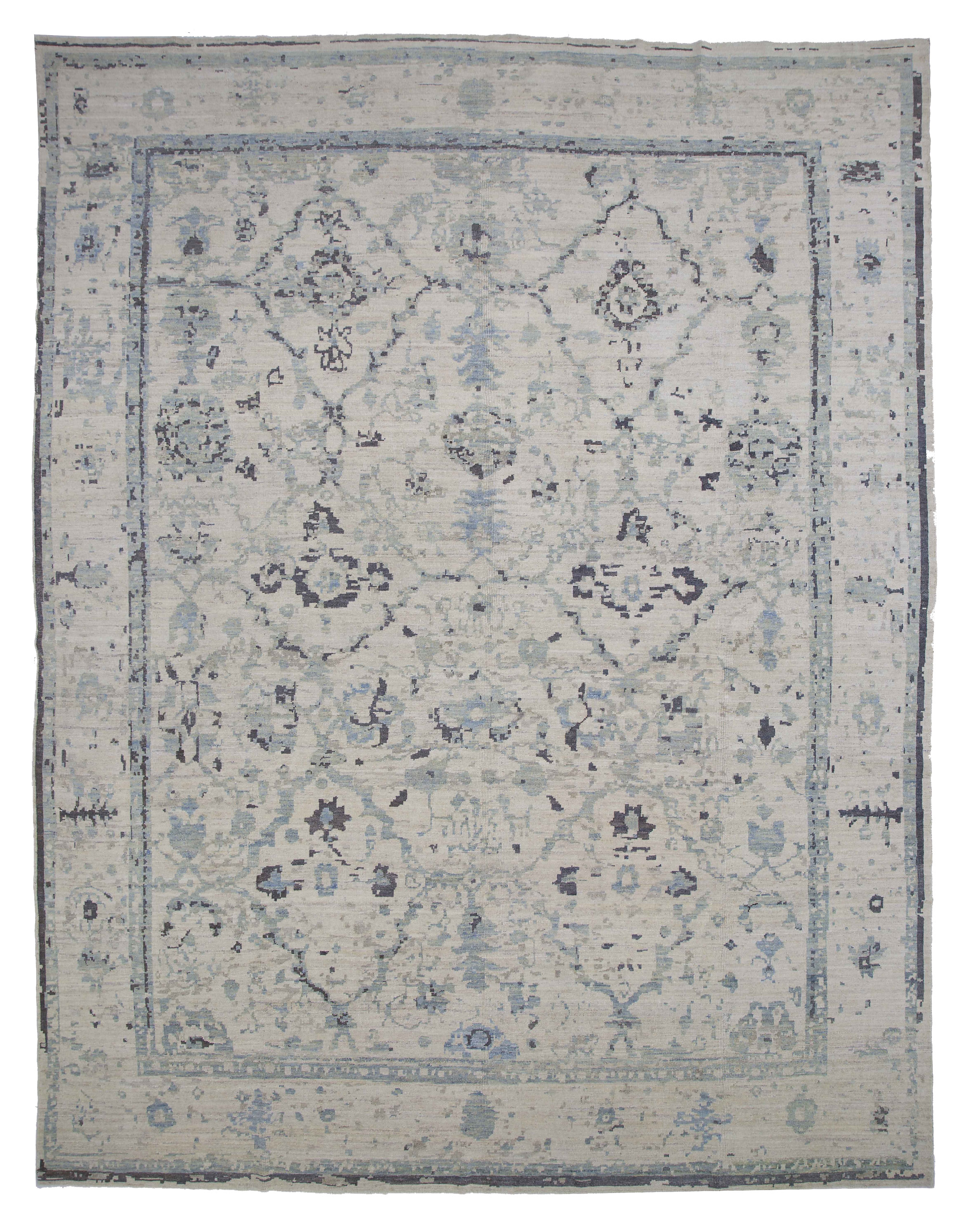 Thumbnail 2 for Persian Oushak Transitional Rug 88949