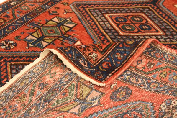 Thumbnail 14 for Antique Persian Zanjan Traditional Rug 71242