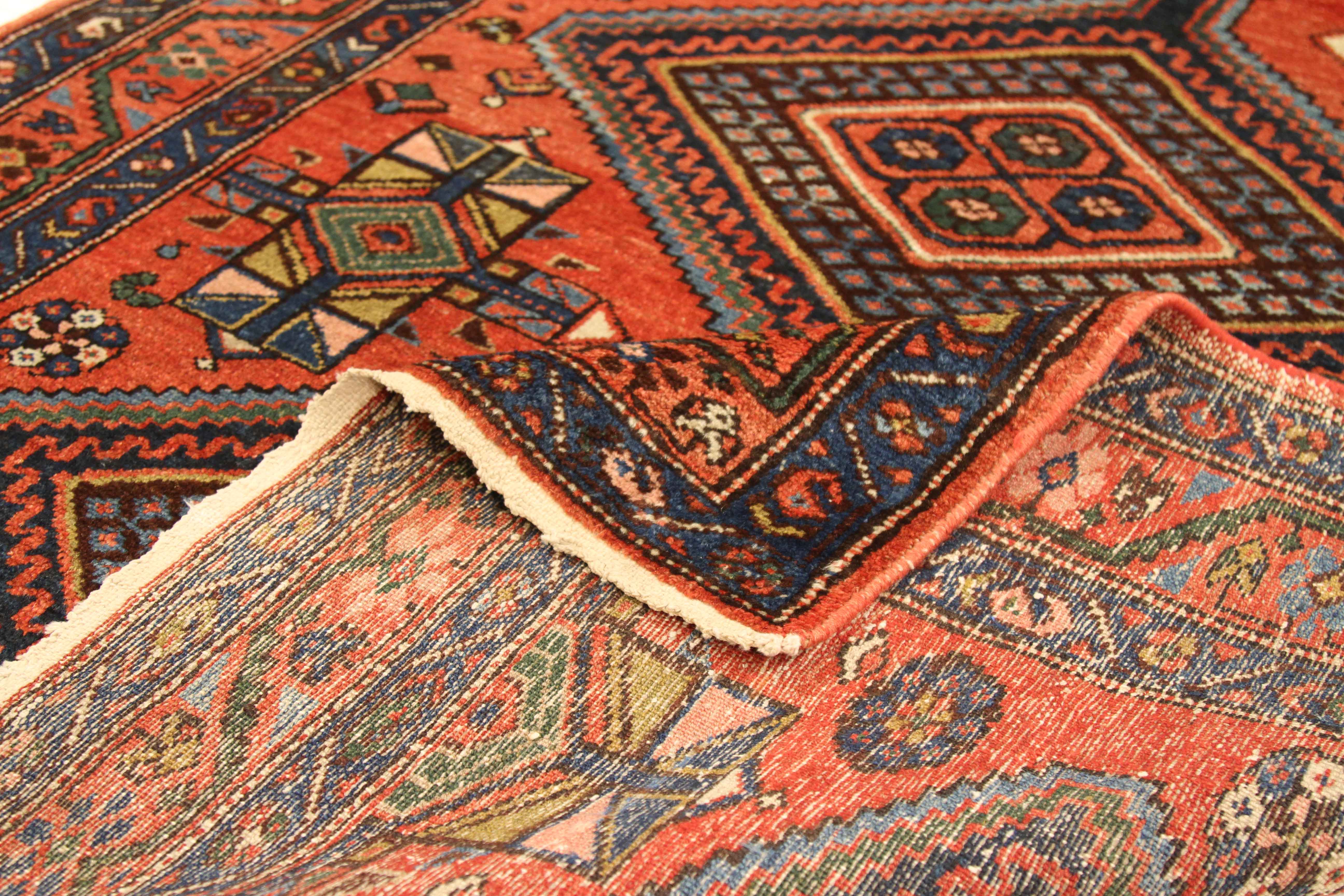 Thumbnail 2 for Antique Persian Zanjan Traditional Rug 71242