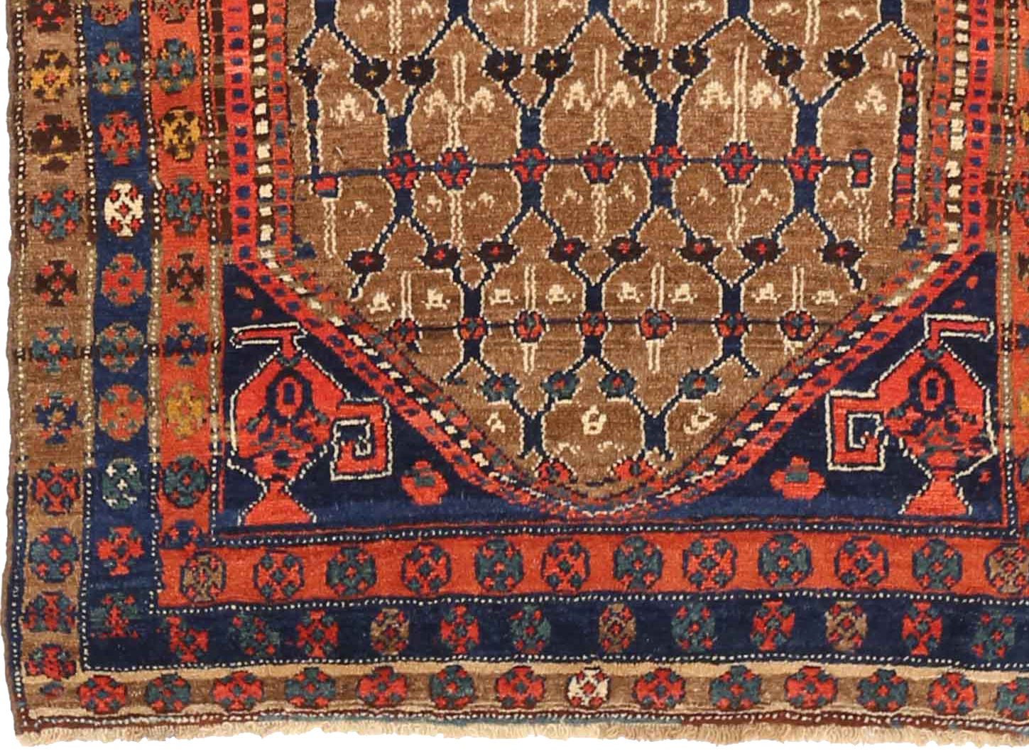 Thumbnail 12 for Antique Persian Kolyai Traditional Rug 71202