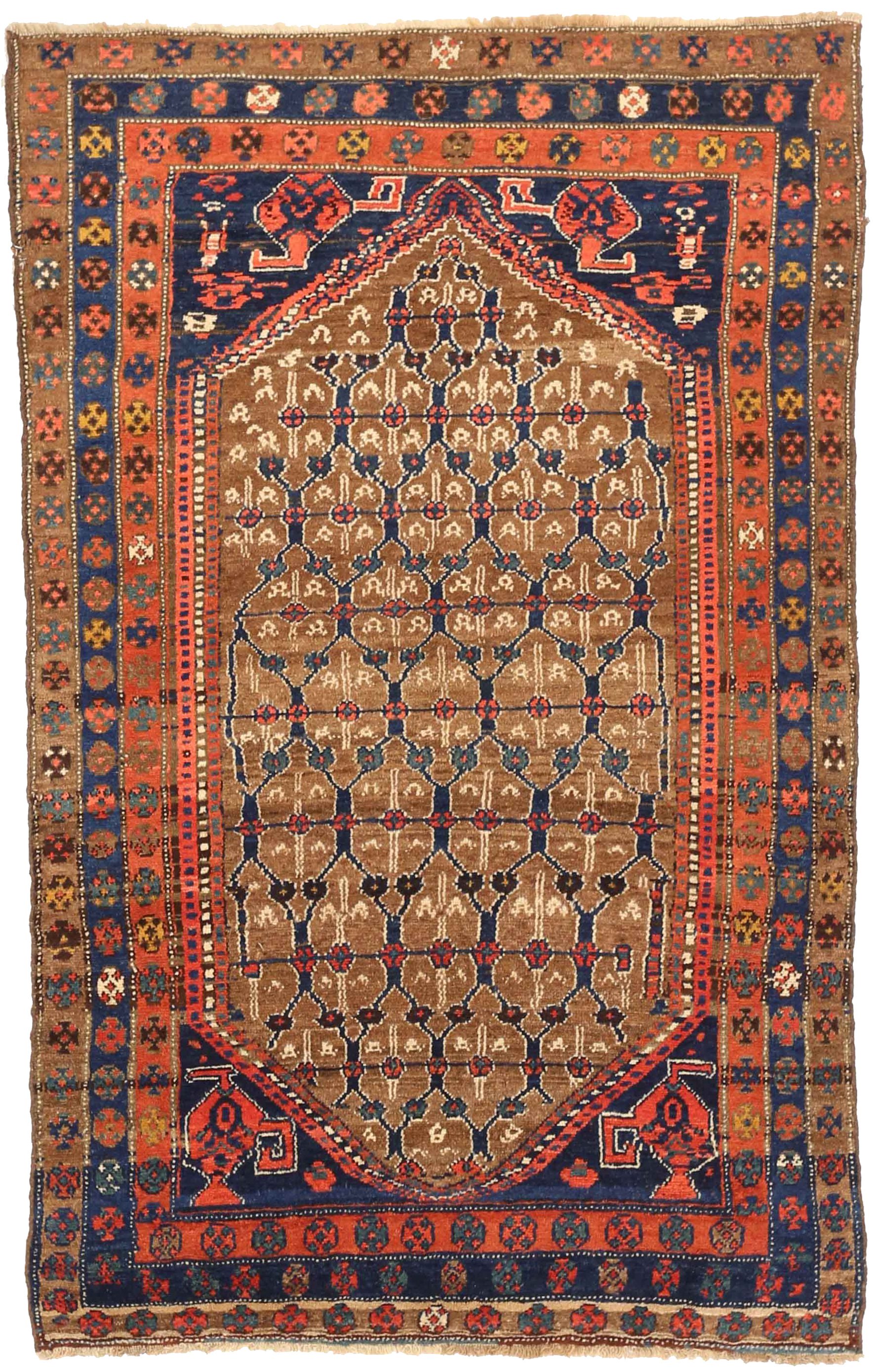 Thumbnail 7 for Antique Persian Kolyai Traditional Rug 71202