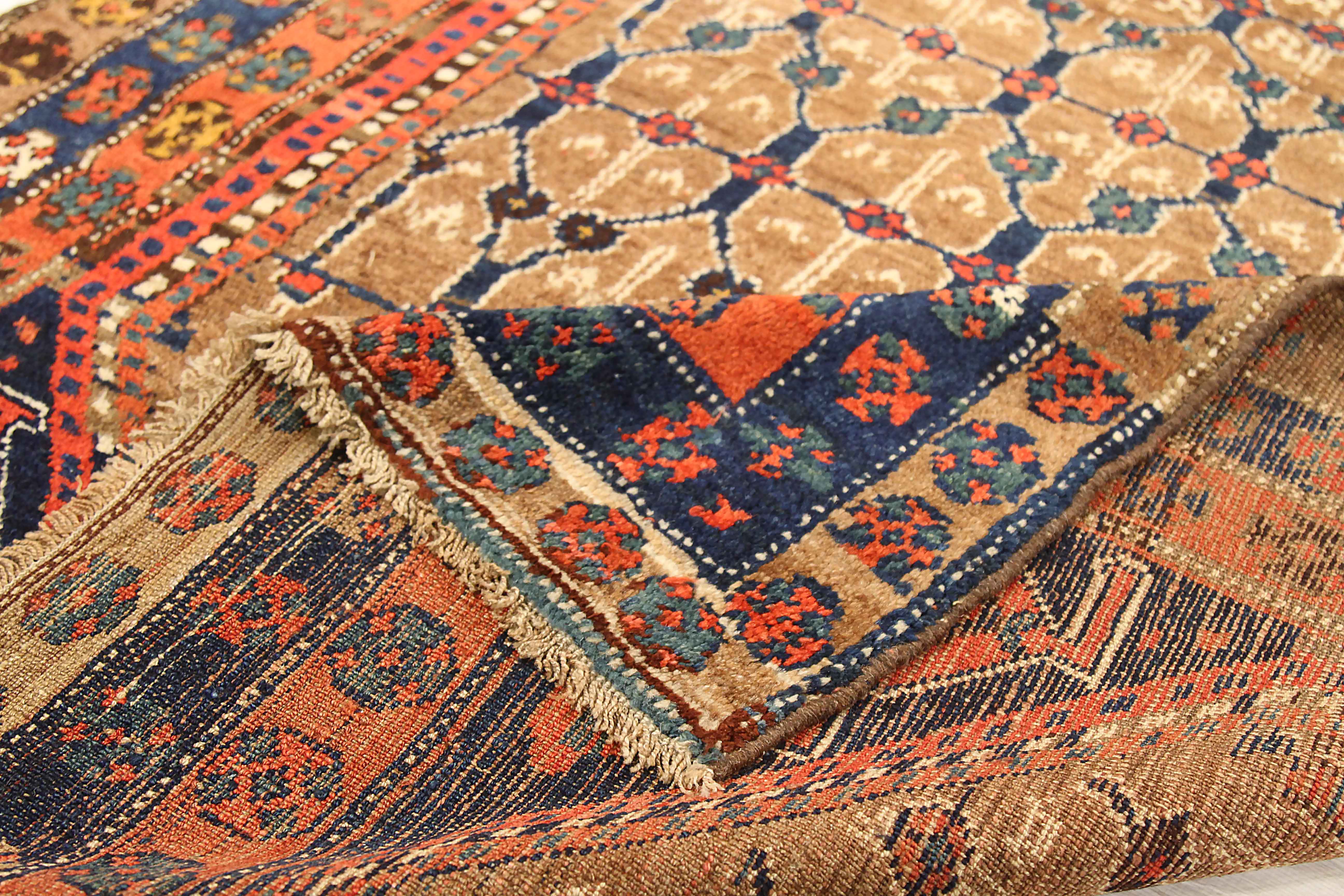 Thumbnail 4 for Antique Persian Kolyai Traditional Rug 71202