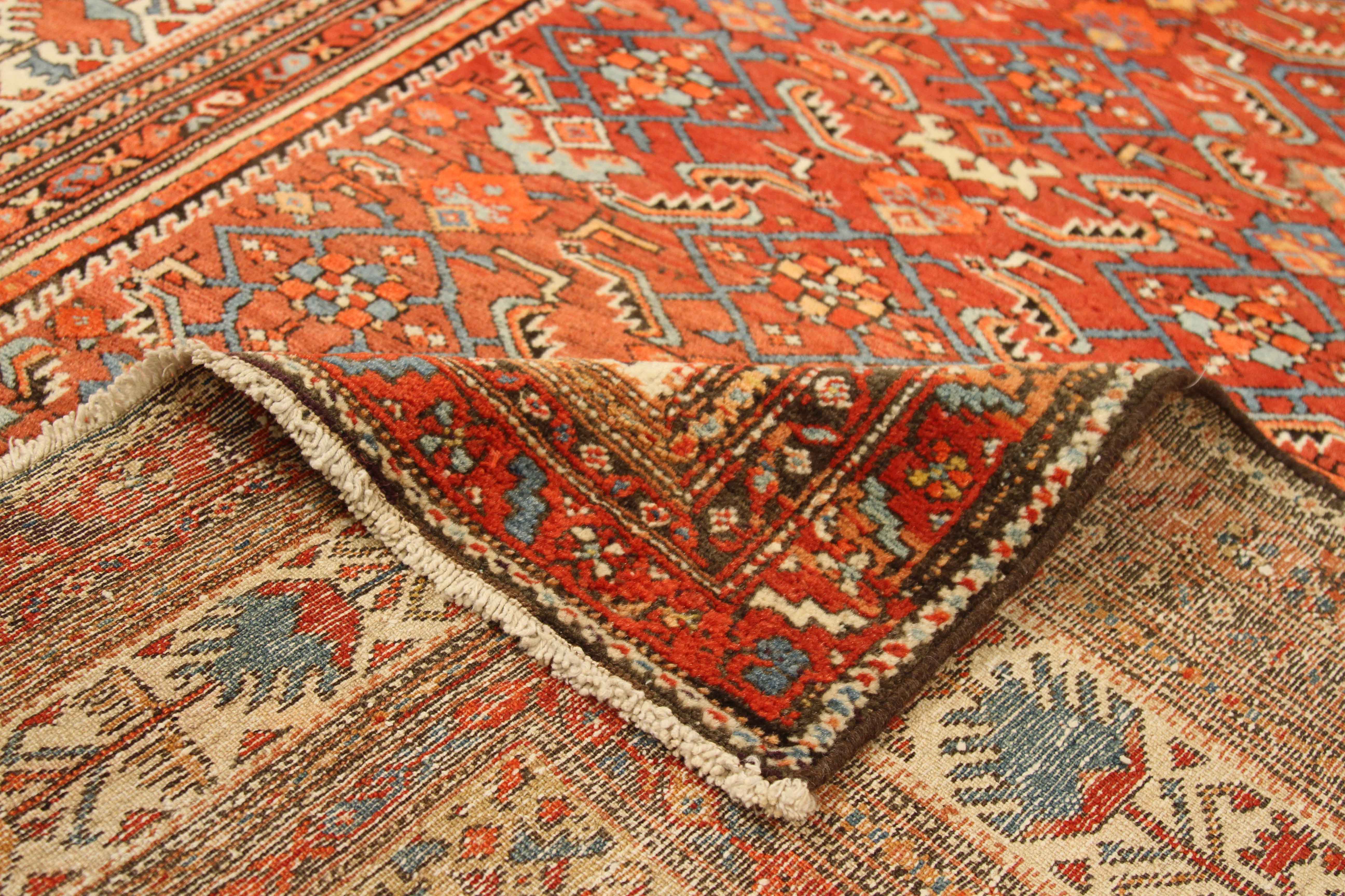 Thumbnail 2 for Antique Persian Malayer Traditional Rug 11076