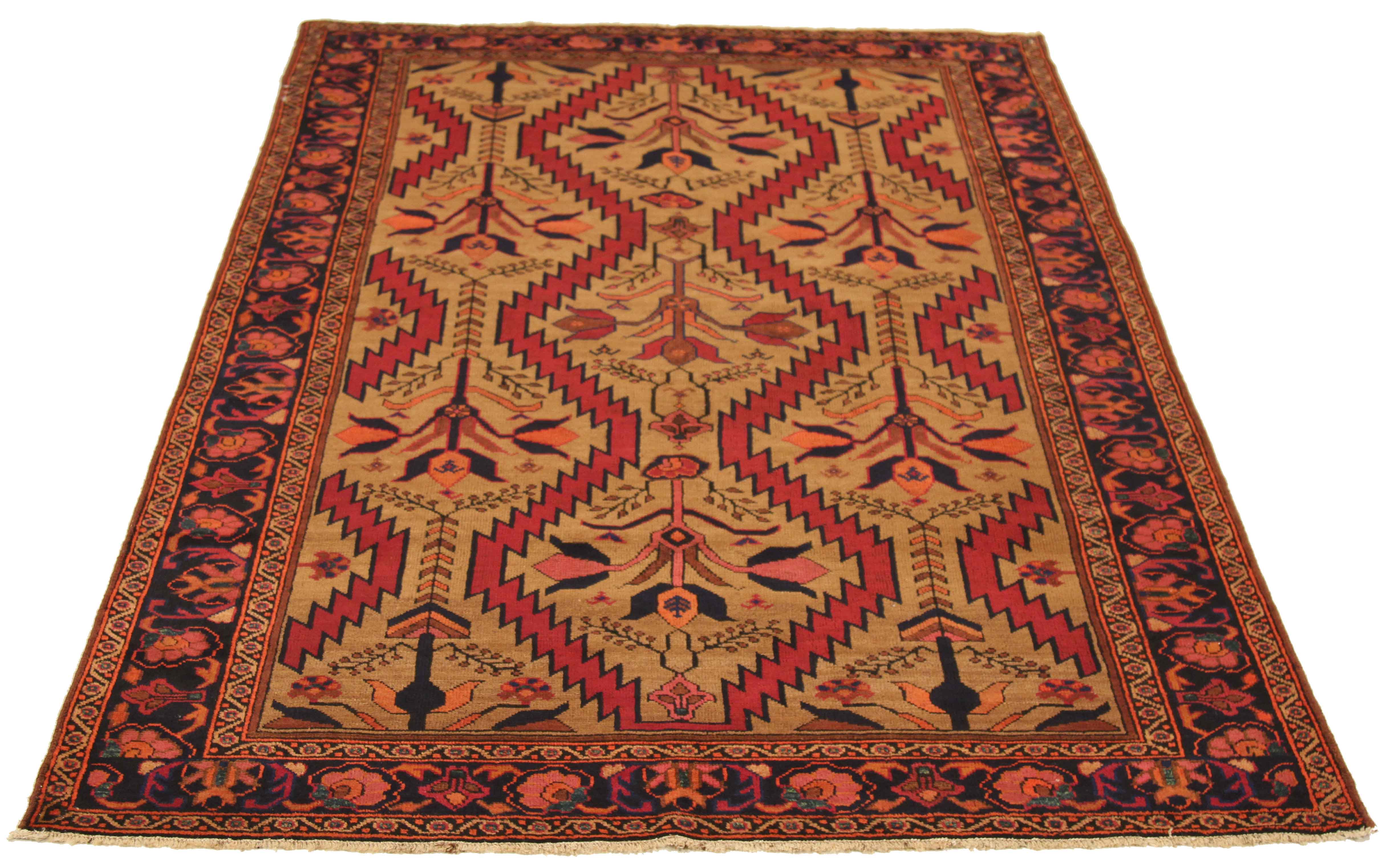 Thumbnail 9 for Antique Persian Kurdish Transitional Rug 11077