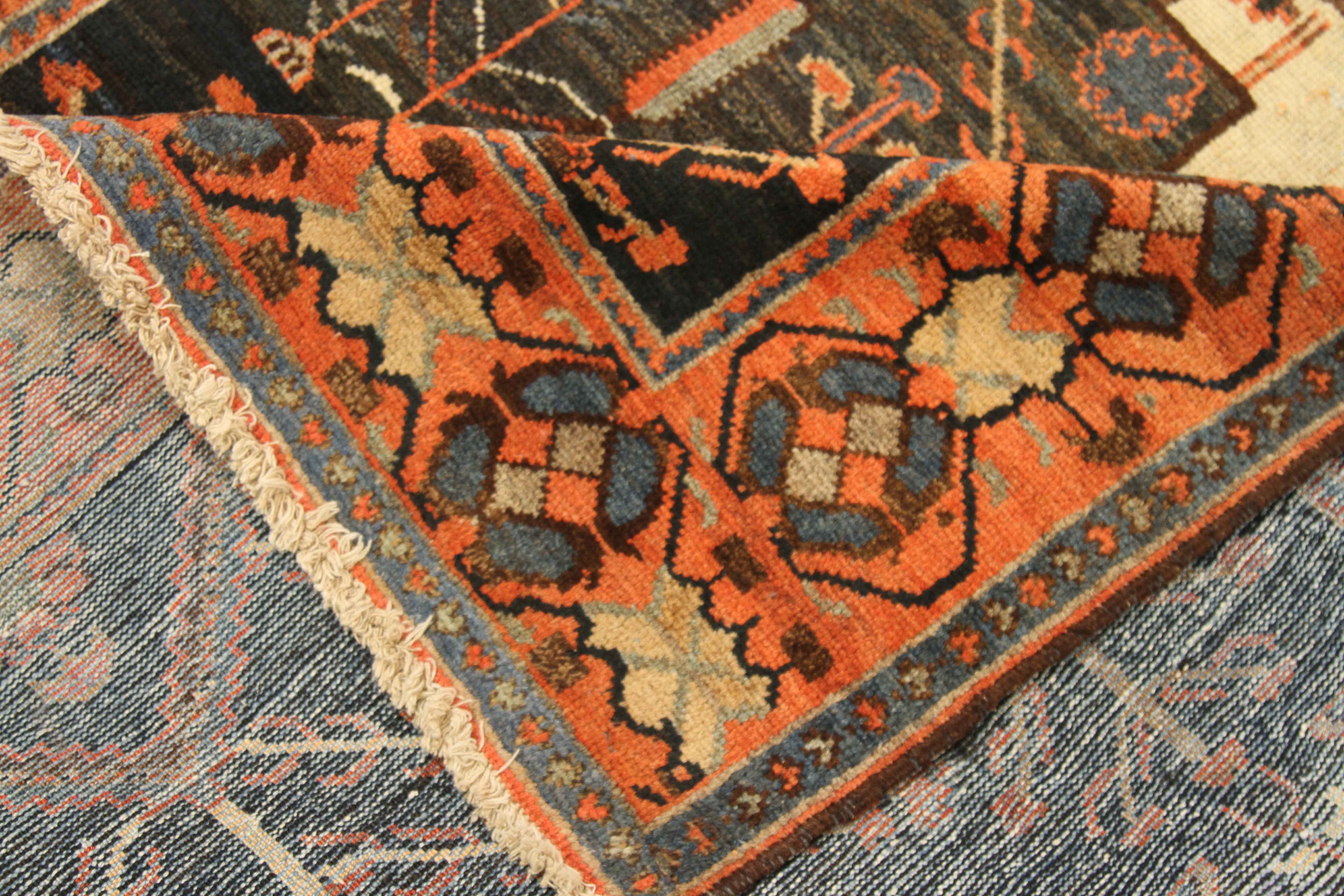 Thumbnail 2 for Antique Persian Bakhtiar Transitional Rug 11079