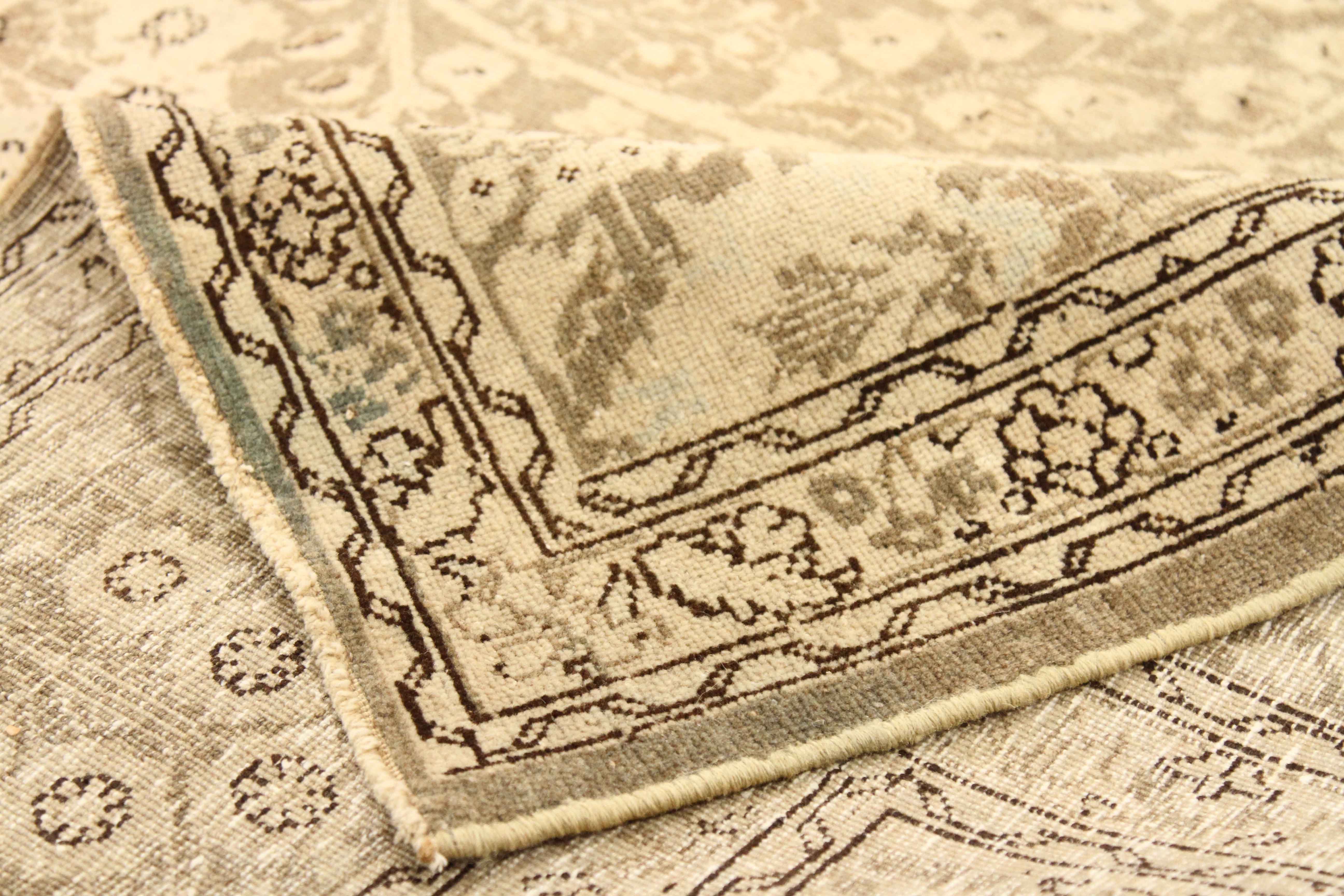 Thumbnail 14 for Antique Persian Tabriz Transitional Rug 67150