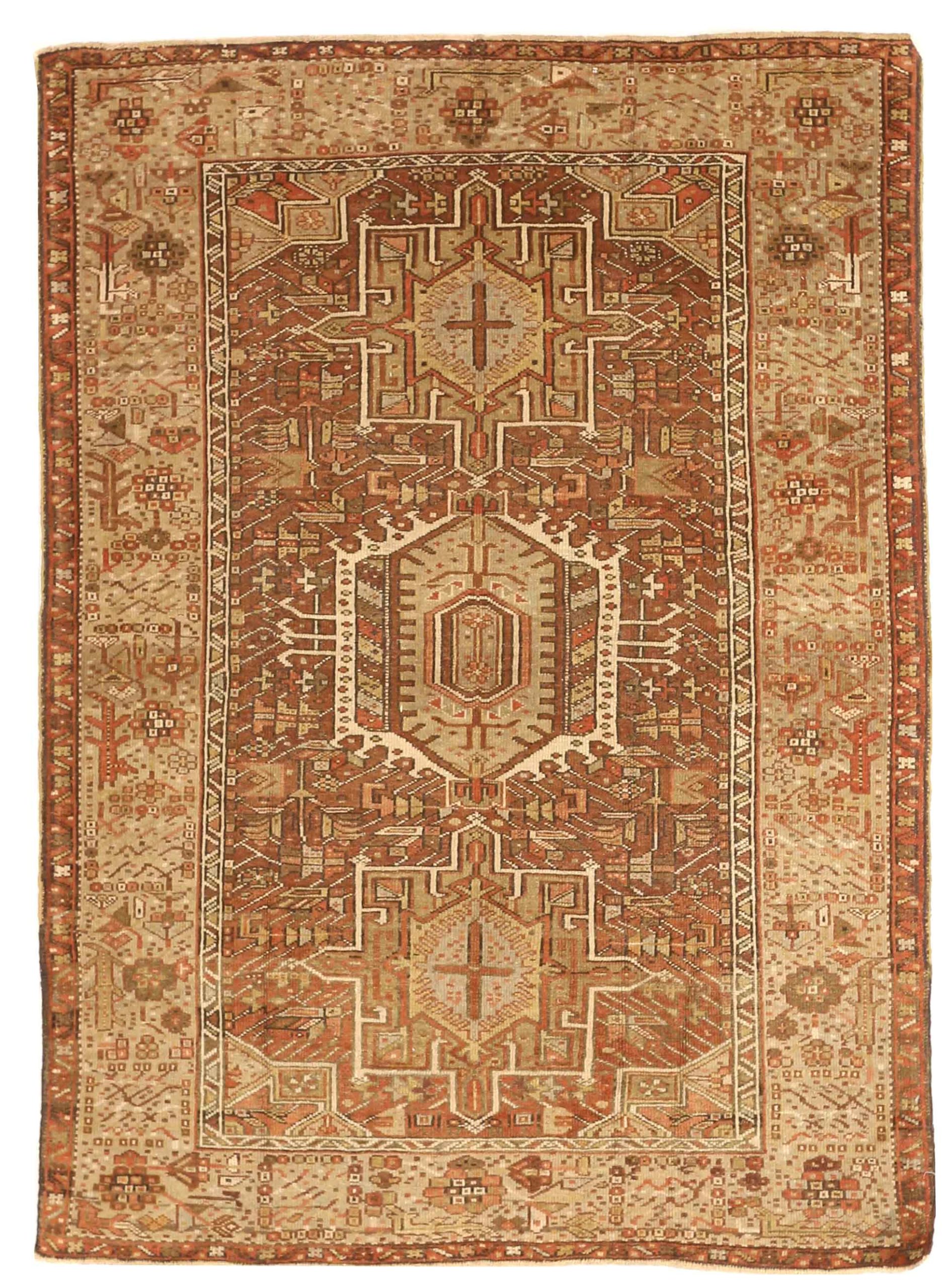 Thumbnail 3 for Antique Persian Traditional Rug 67152