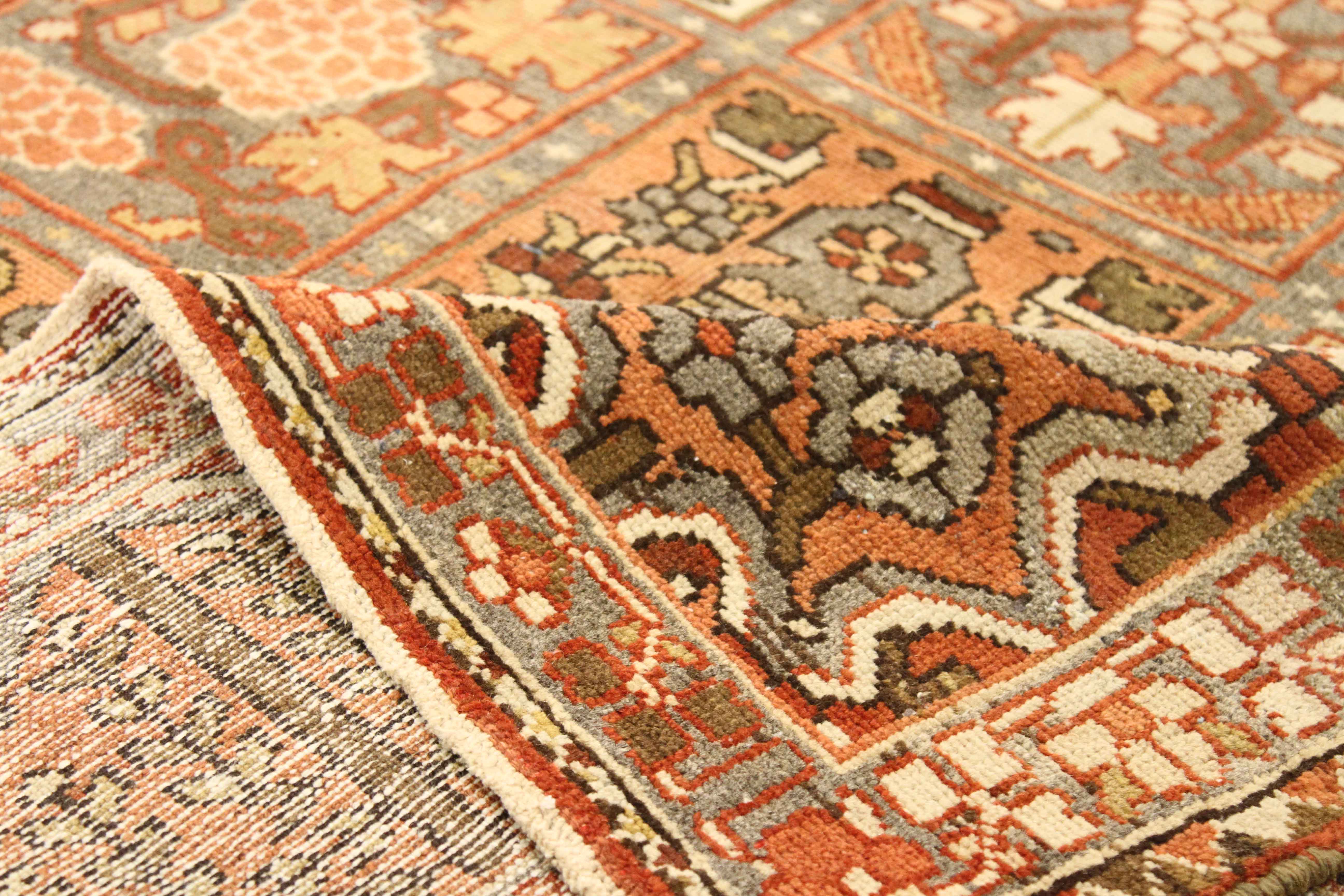 Thumbnail 11 for Antique Persian Bakhtiar Traditional Rug 67153