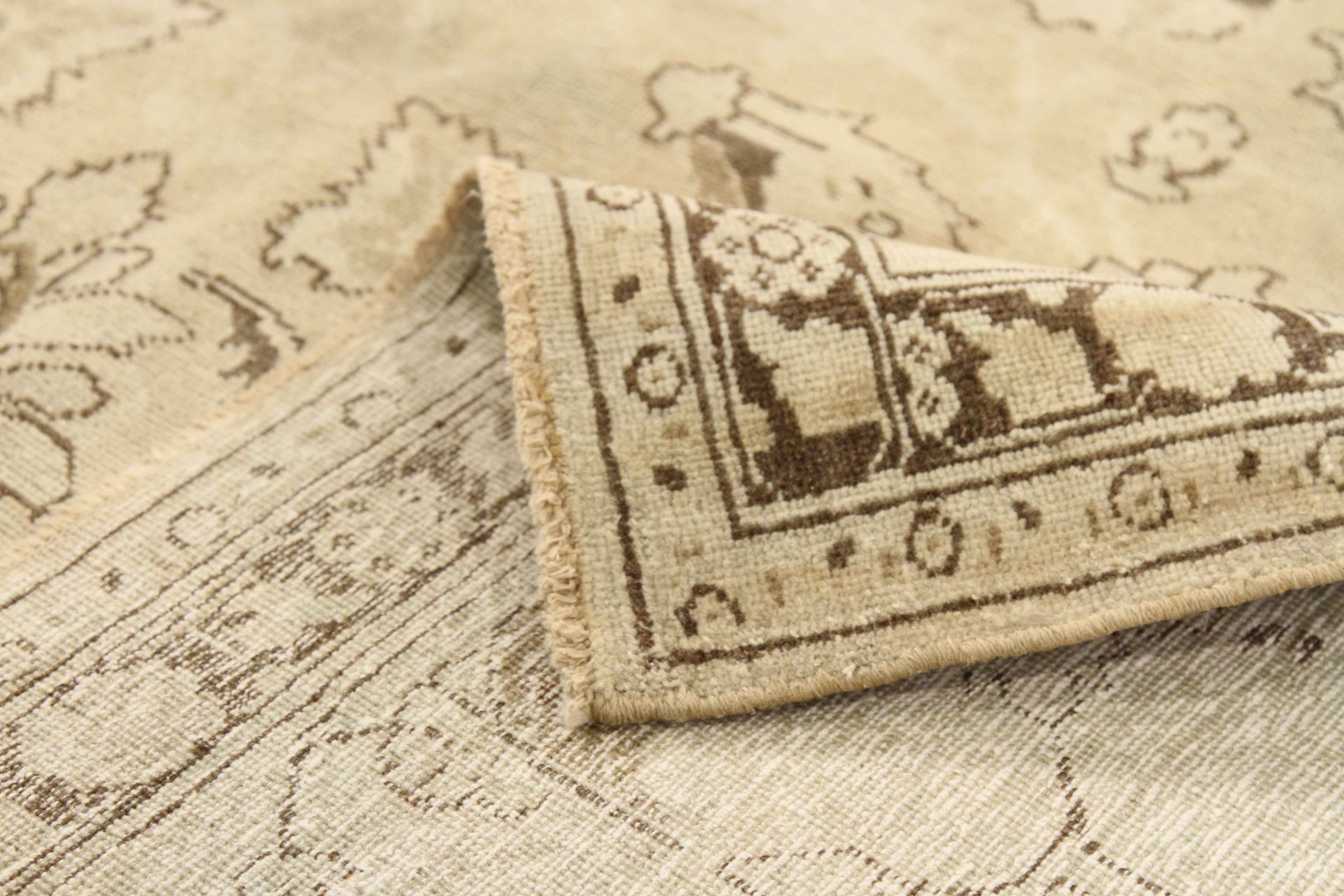 Thumbnail 14 for Antique Persian Tabriz Transitional Rug 67144