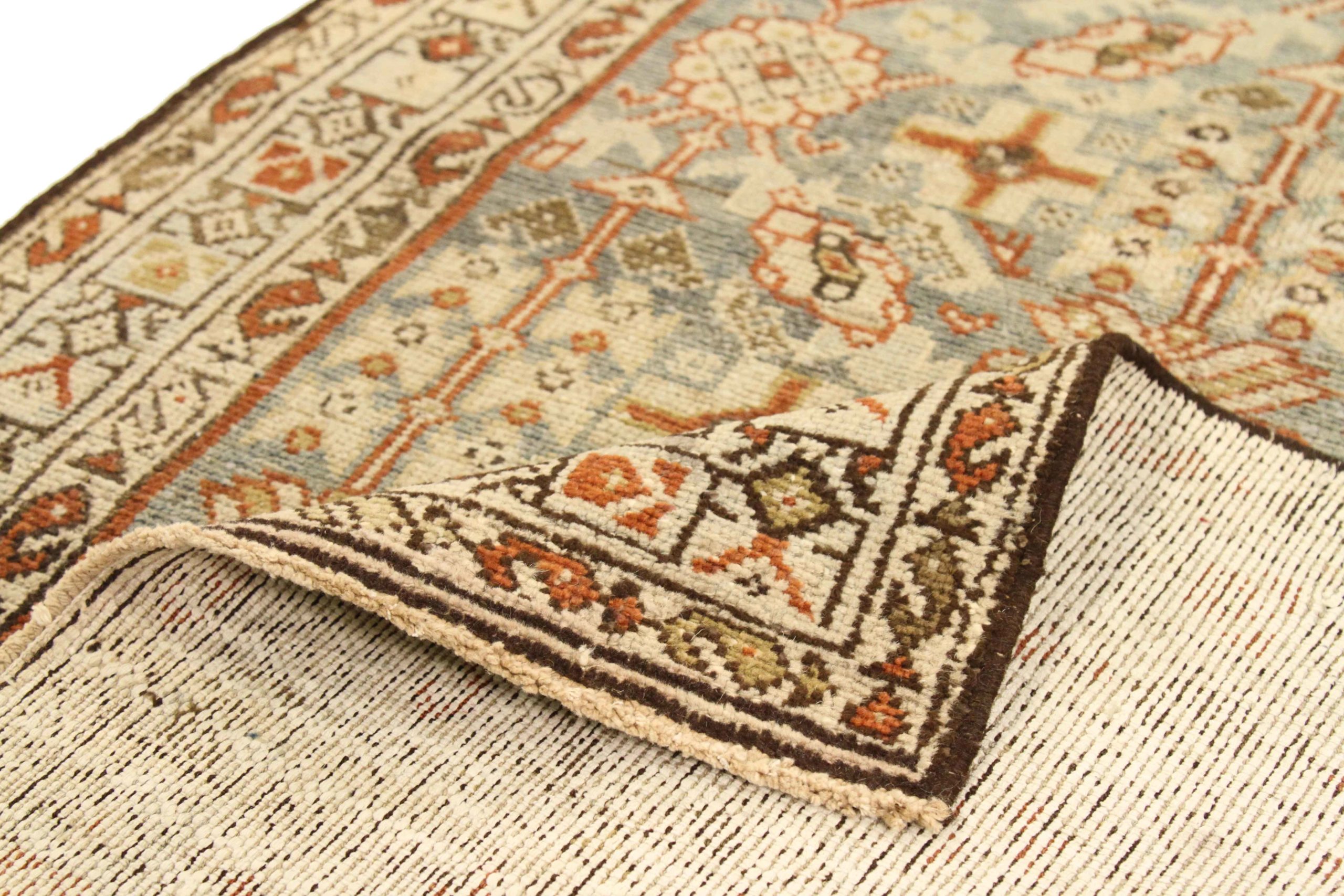 Thumbnail 7 for Antique Persian Malayer Transitional Rug 67130