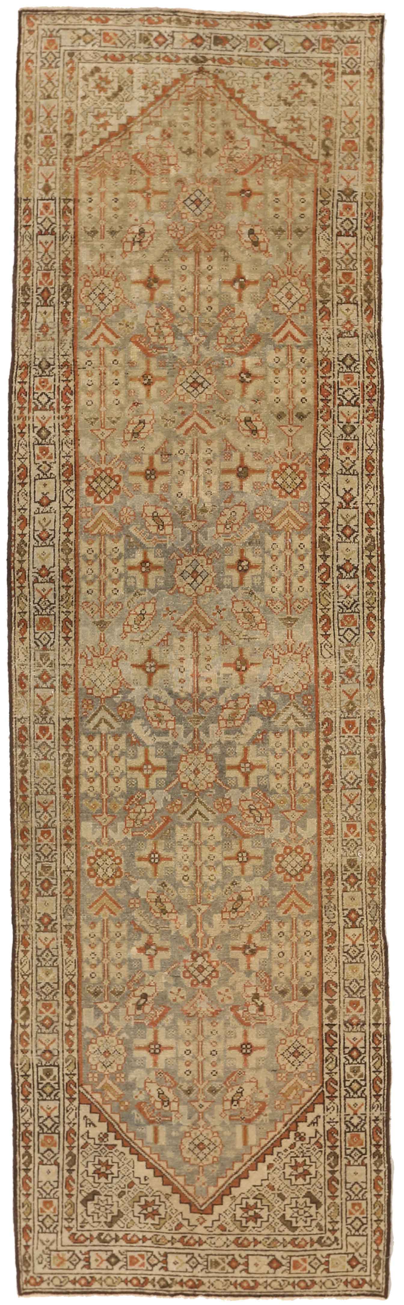 Thumbnail 15 for Antique Persian Malayer Transitional Rug 67134