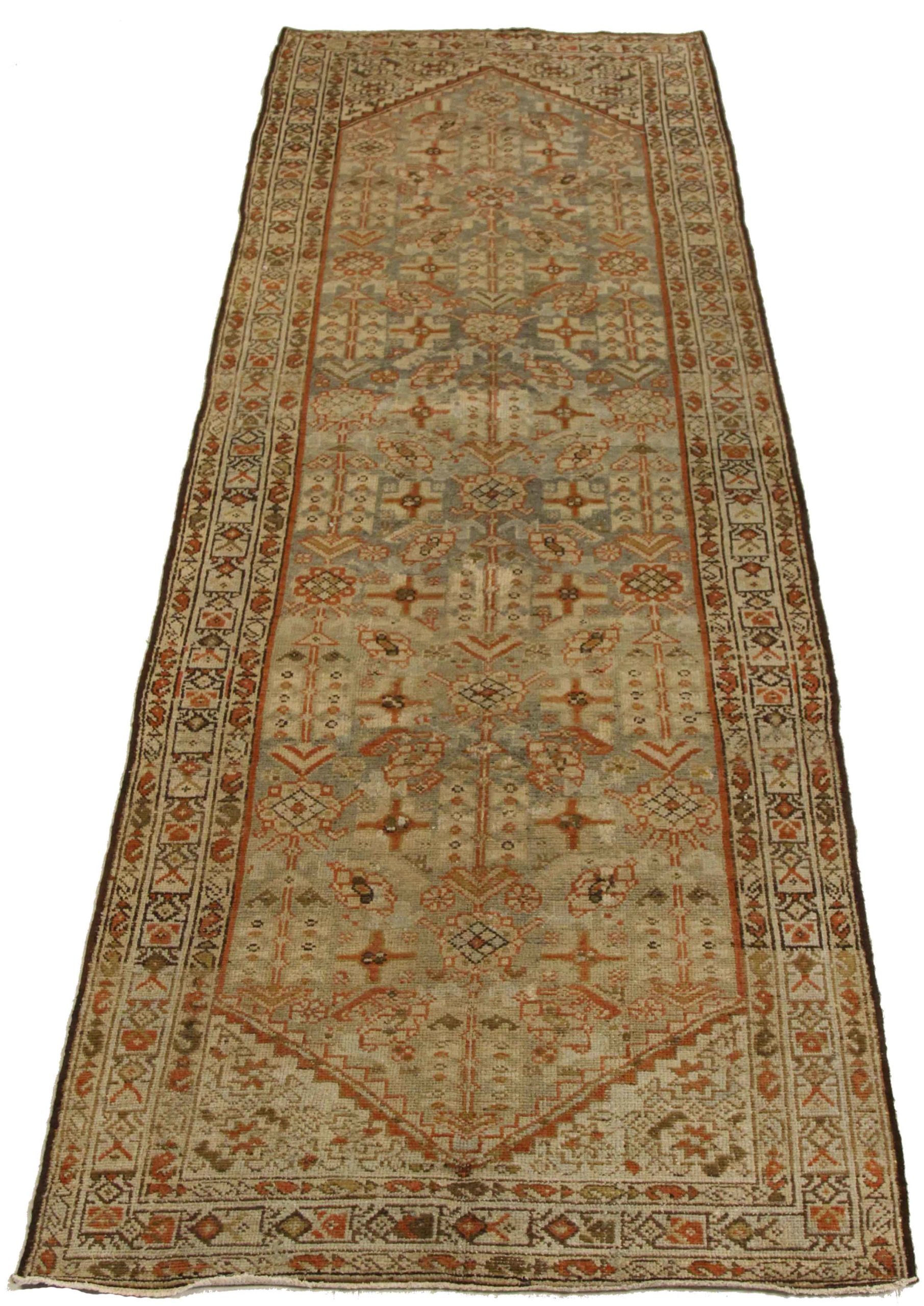 Thumbnail 6 for Antique Persian Malayer Transitional Rug 67134