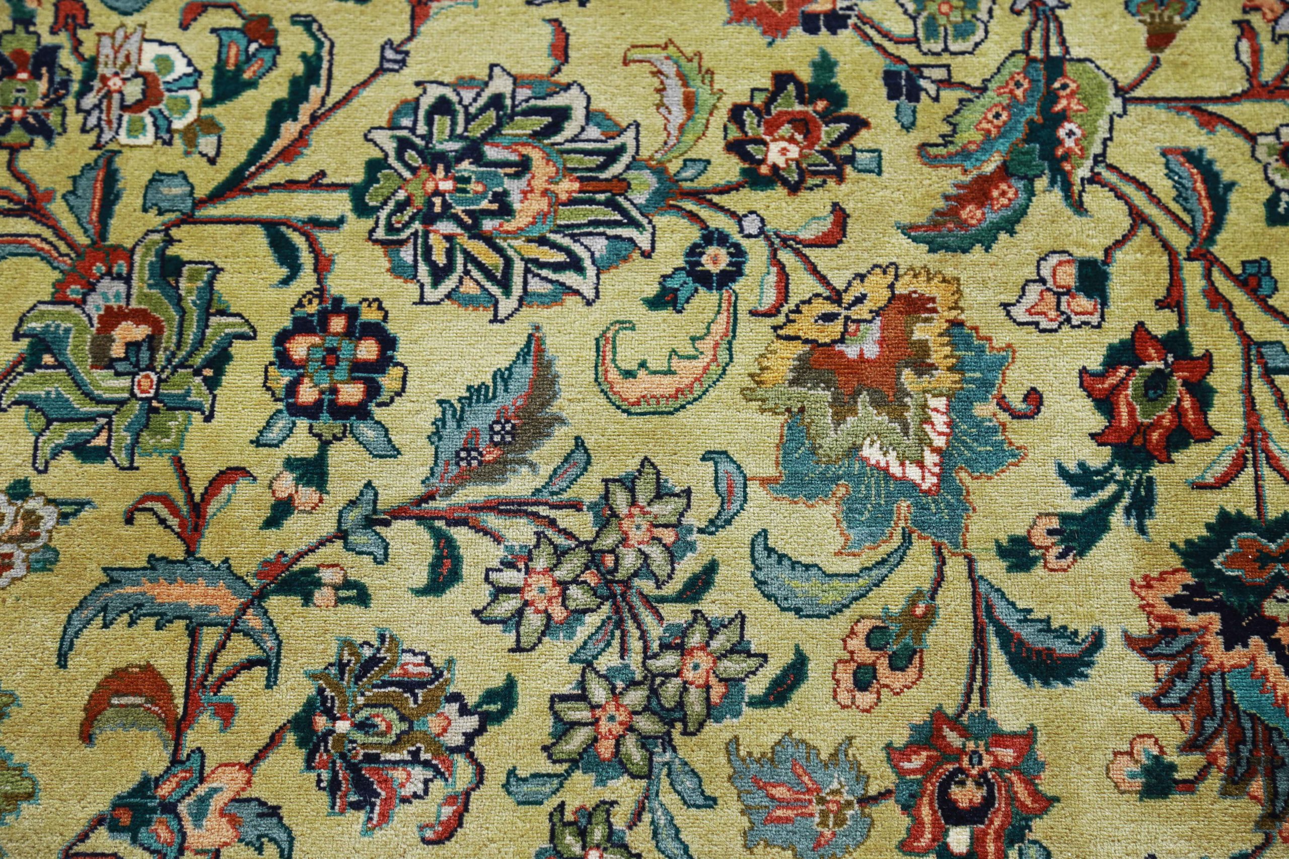 Thumbnail 8 for Antique Persian Tabriz Traditional Rug 91594