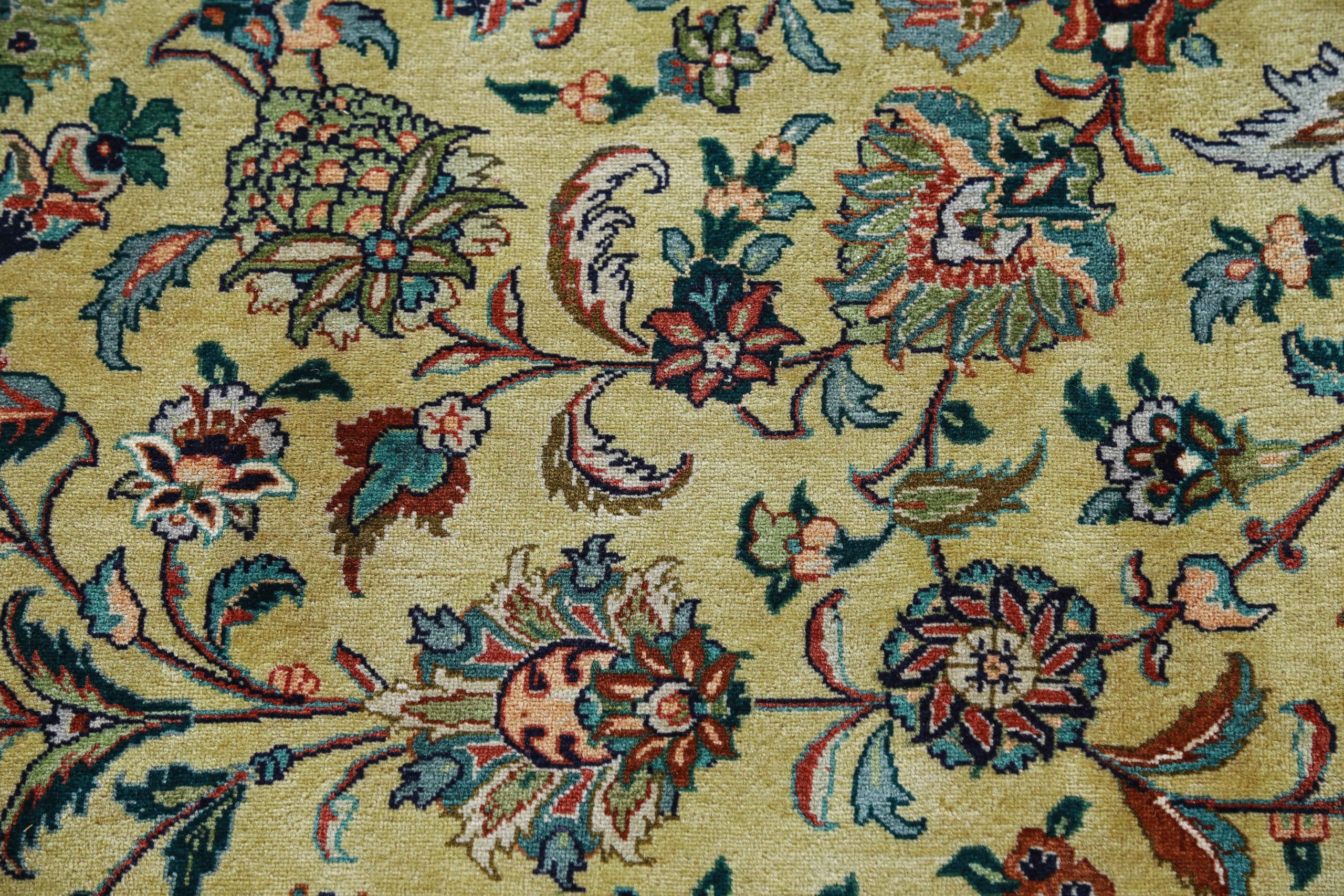 Thumbnail 7 for Antique Persian Tabriz Traditional Rug 91594