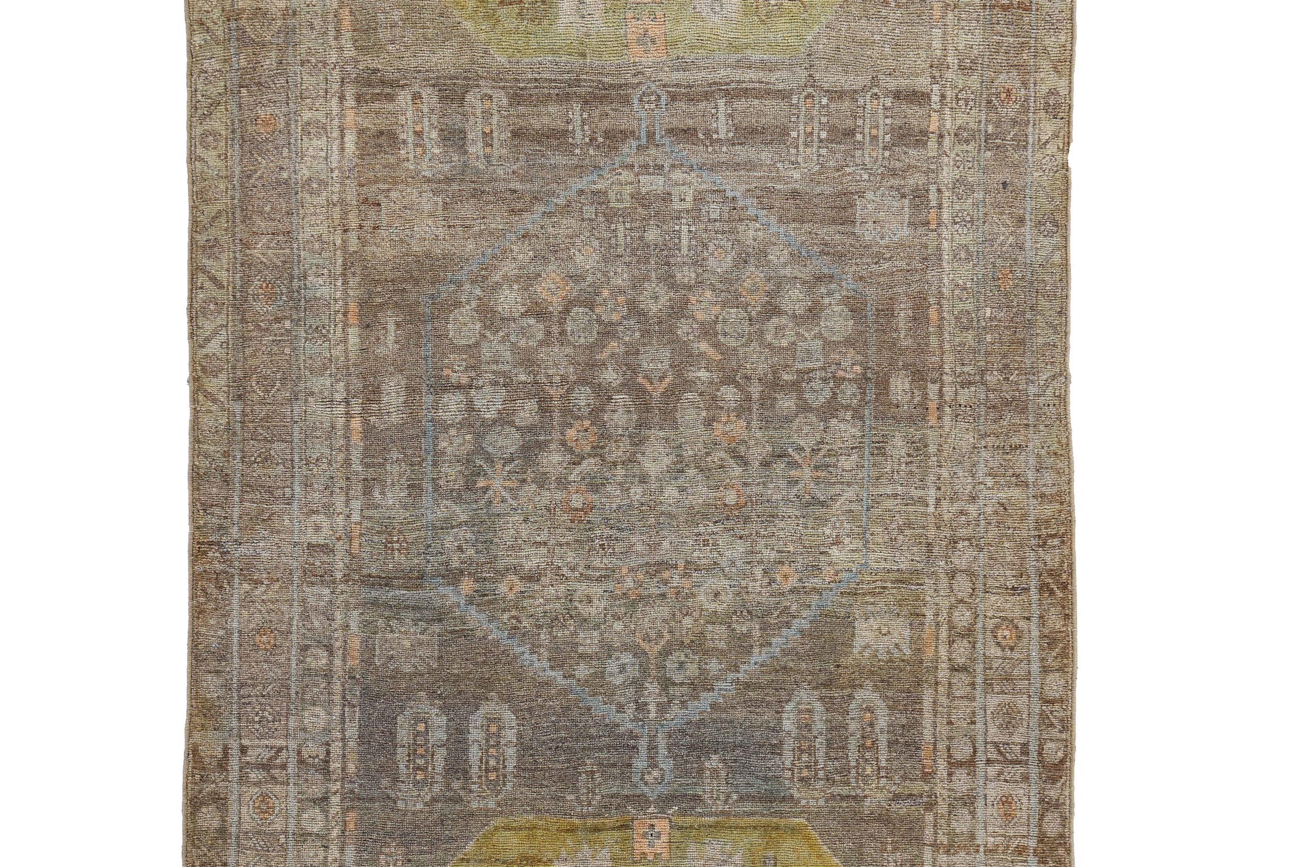 Thumbnail 4 for Antique Persian Bijar Transitional Rug 91524