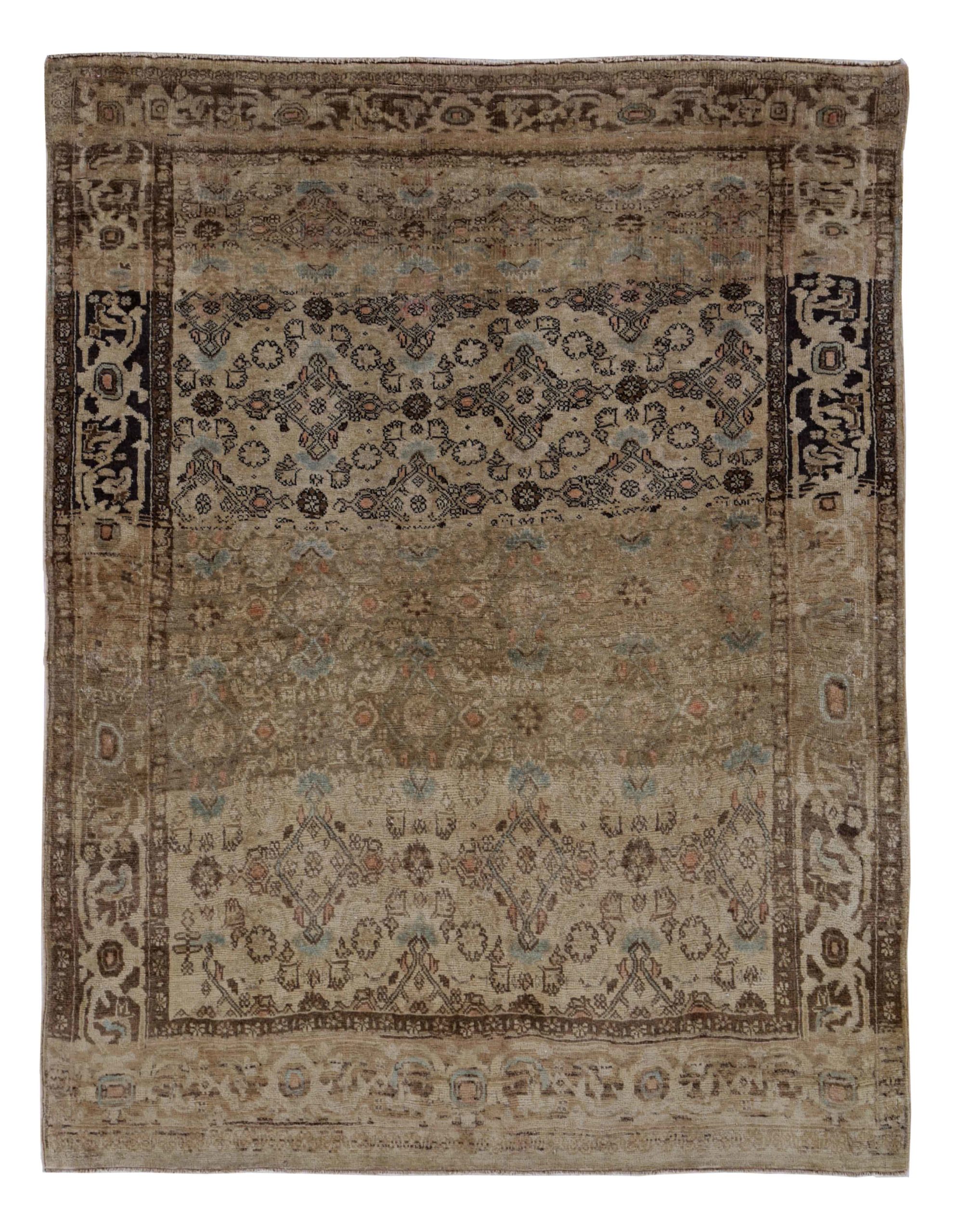 Thumbnail 3 for Antique Persian Bijar Transitional Rug 91523
