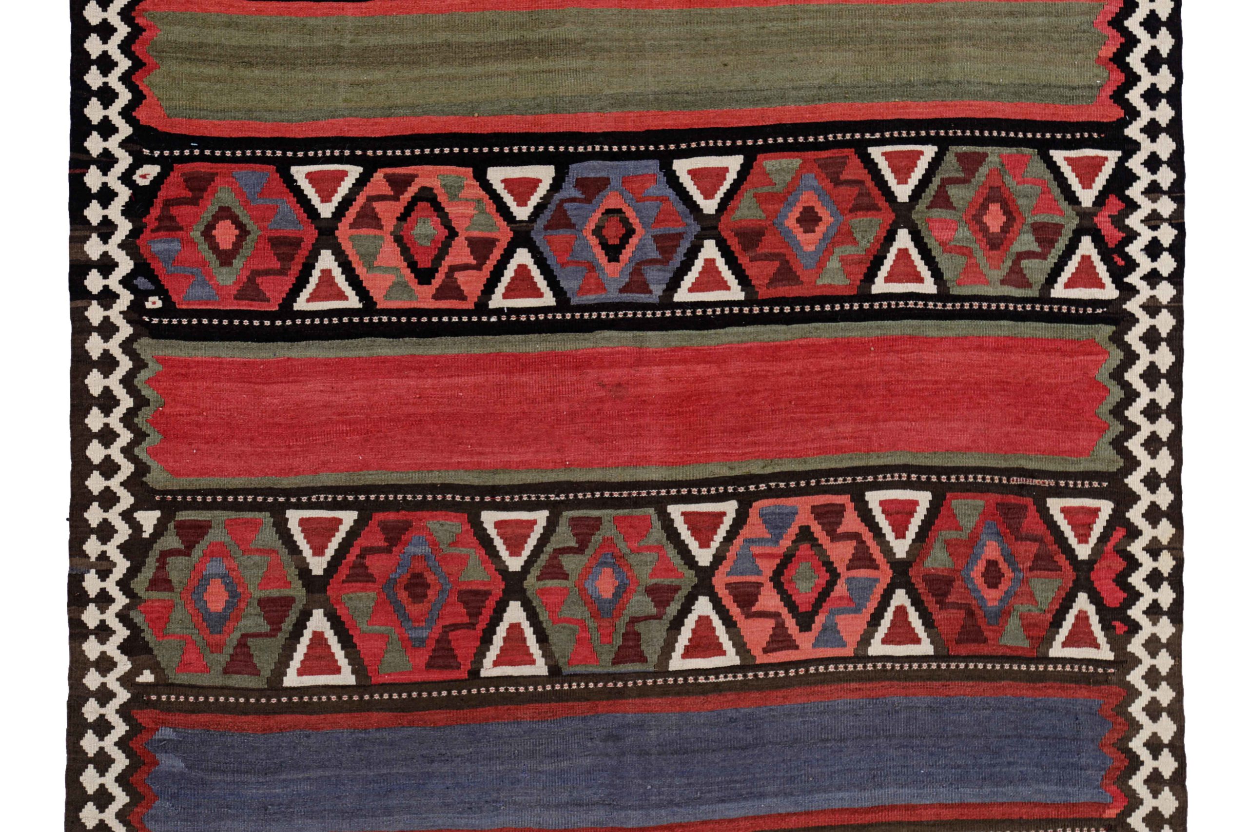 Thumbnail 5 for Antique Persian Traditional Rug 91521