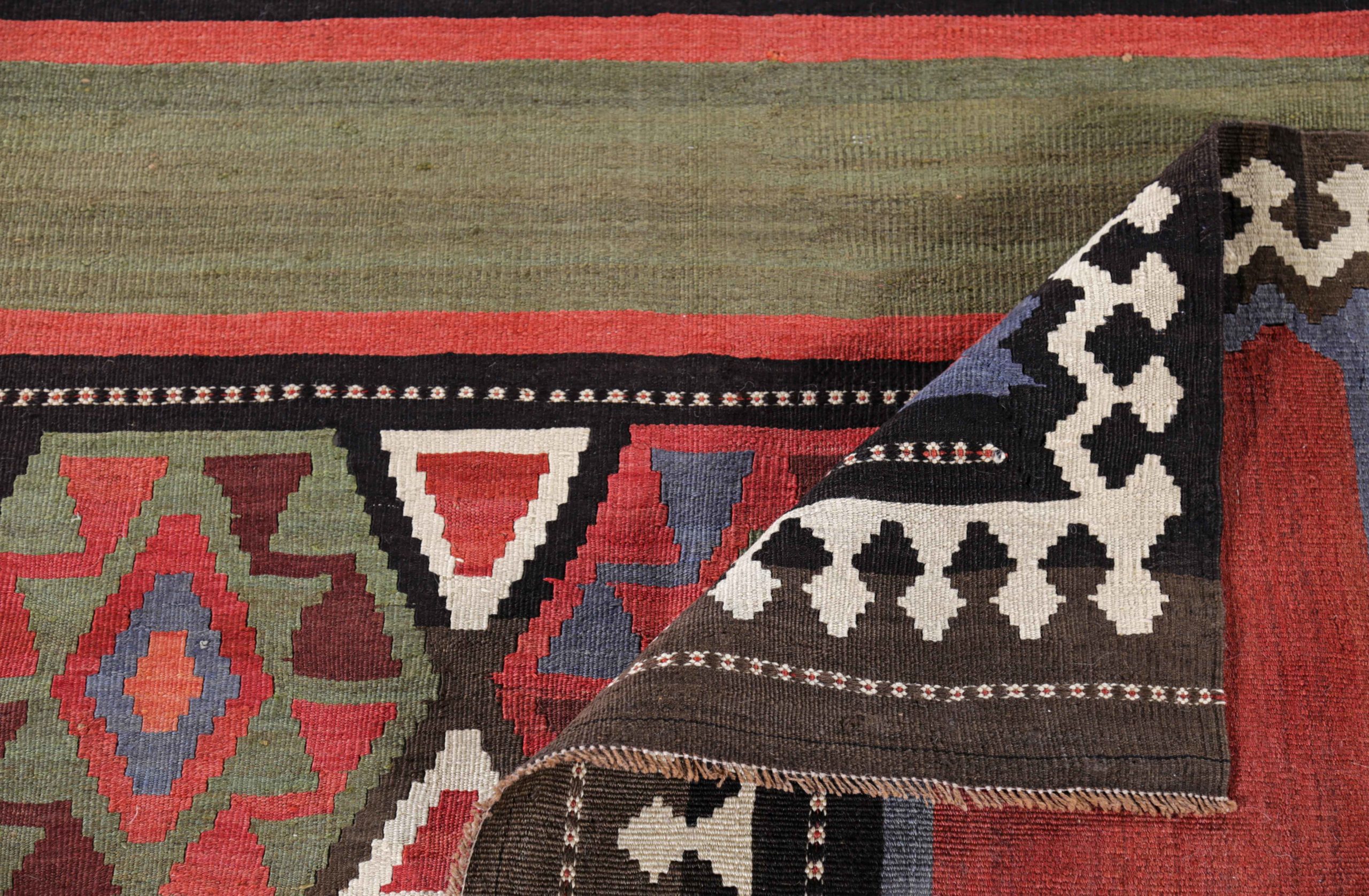 Thumbnail 2 for Antique Persian Traditional Rug 91521