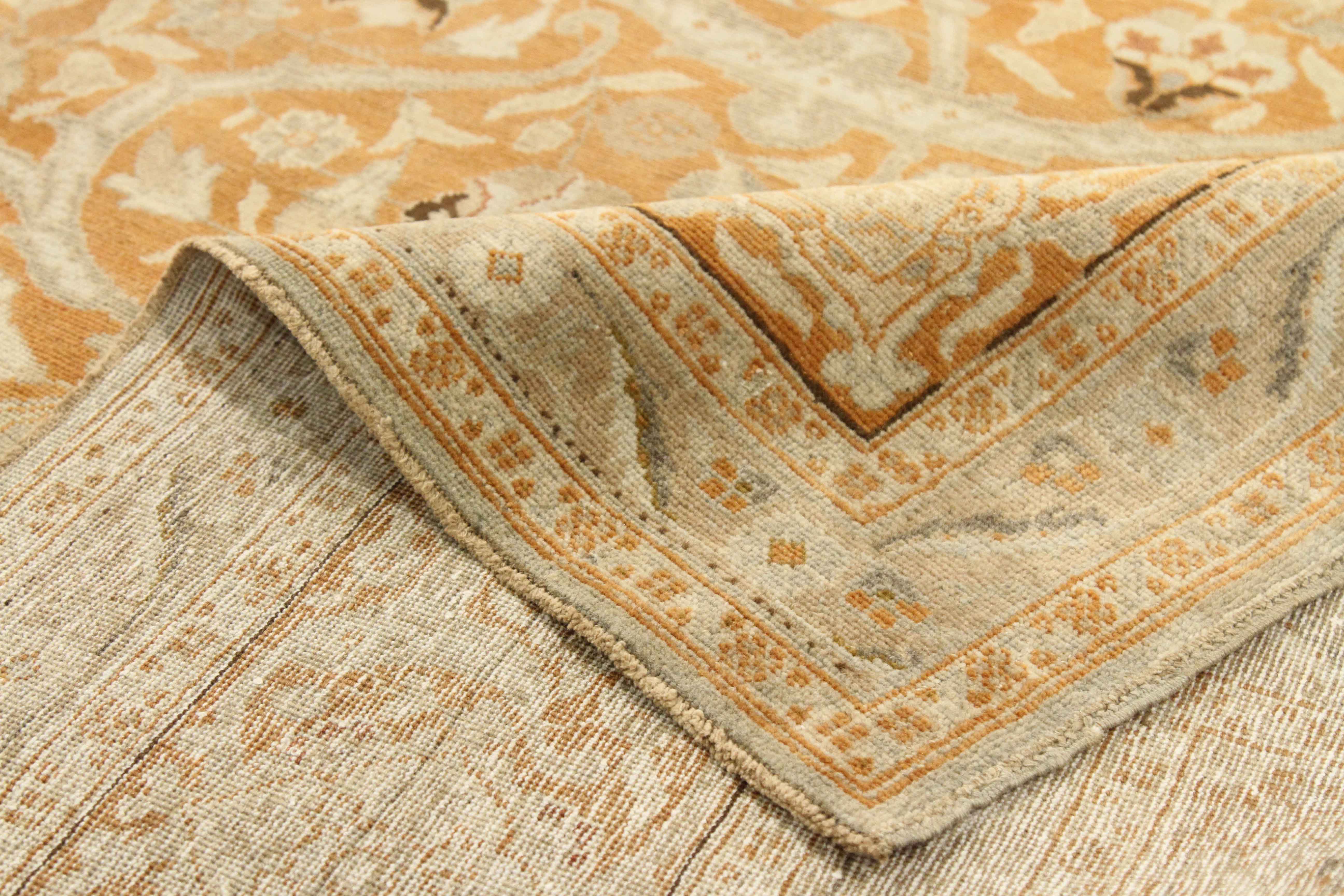 Thumbnail 6 for Antique Persian Tabriz Transitional Rug 67173