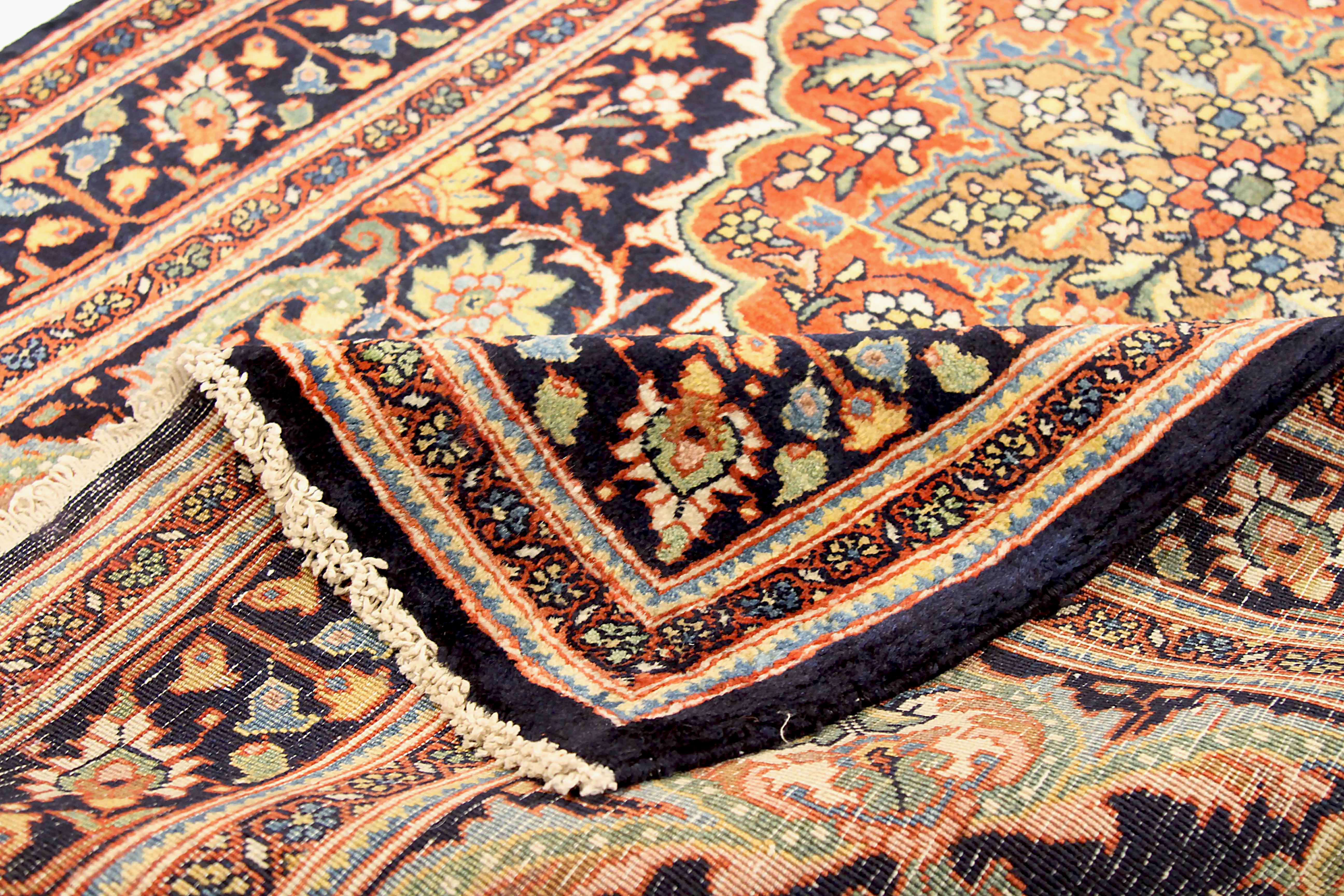 Thumbnail 5 for Antique Persian Kermanshah Traditional Rug 71356