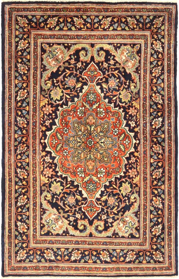 Thumbnail 15 for Antique Persian Kermanshah Traditional Rug 71356