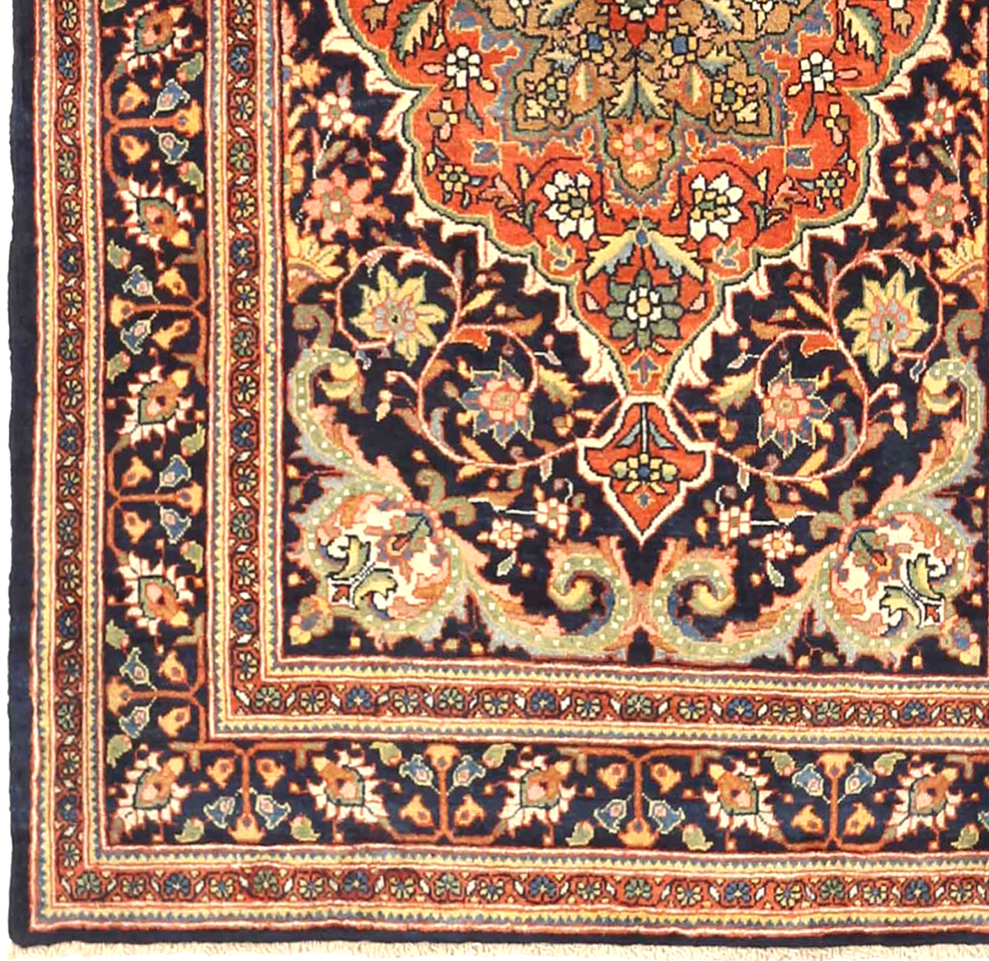 Thumbnail 6 for Antique Persian Kermanshah Traditional Rug 71356