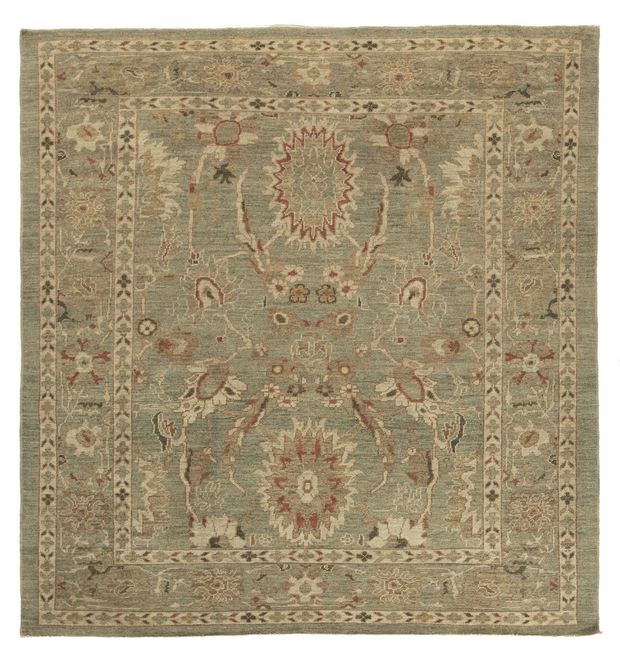 Thumbnail 7 for Persian Sultanabad Transitional Rug 88856
