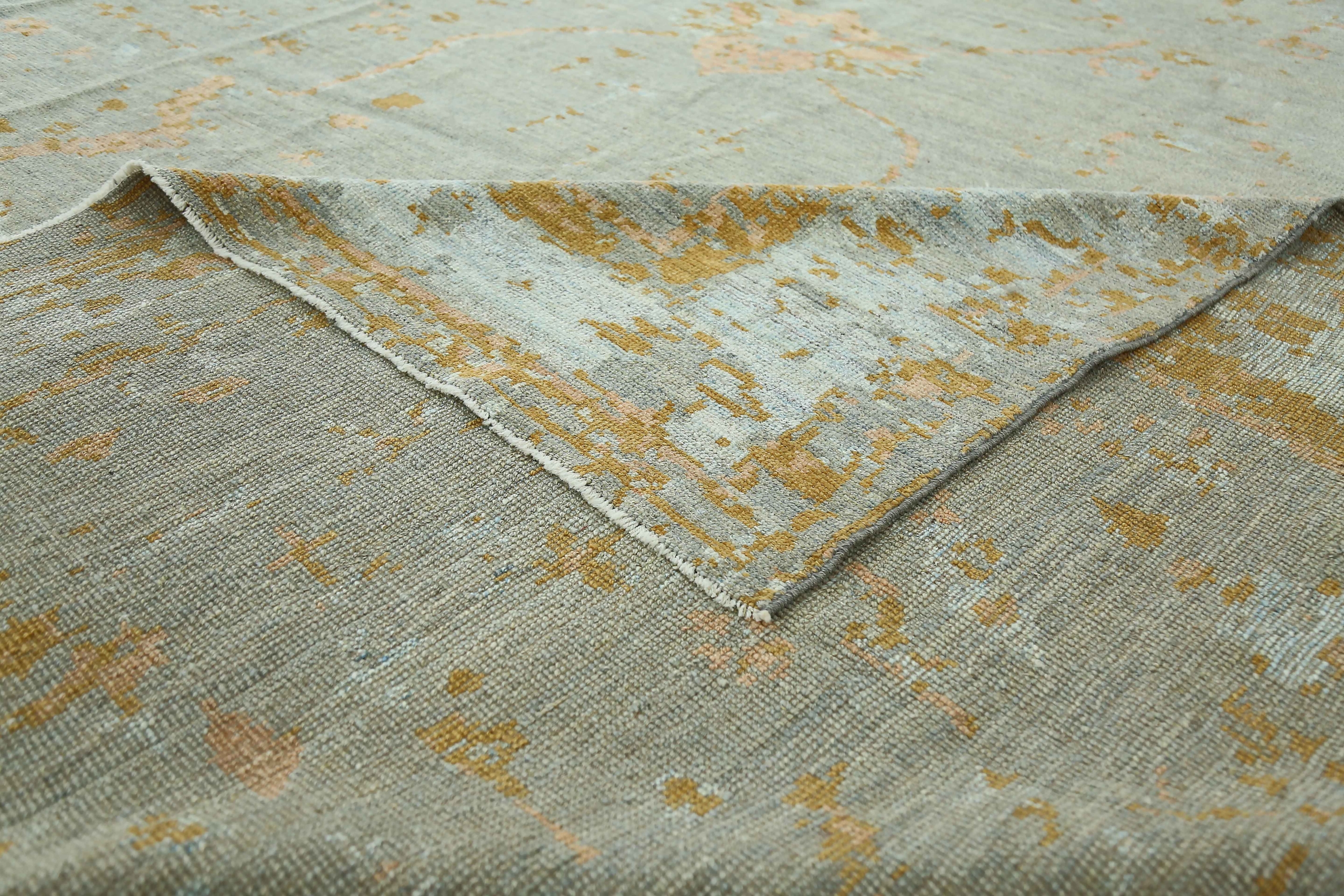 Thumbnail 6 for Persian Oushak Transitional Rug 88953