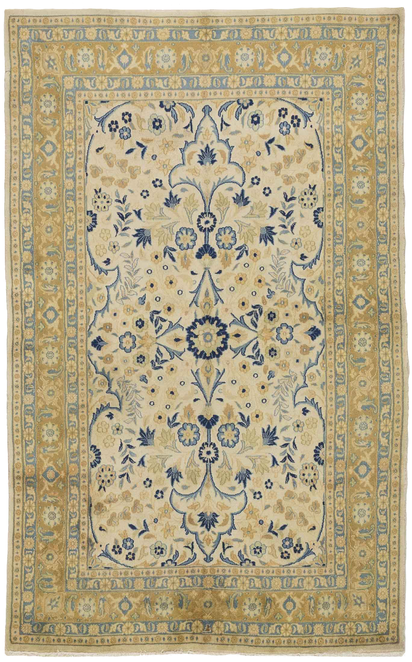 Thumbnail 3 for Antique Persian Sarouk Transitional Rug 11082