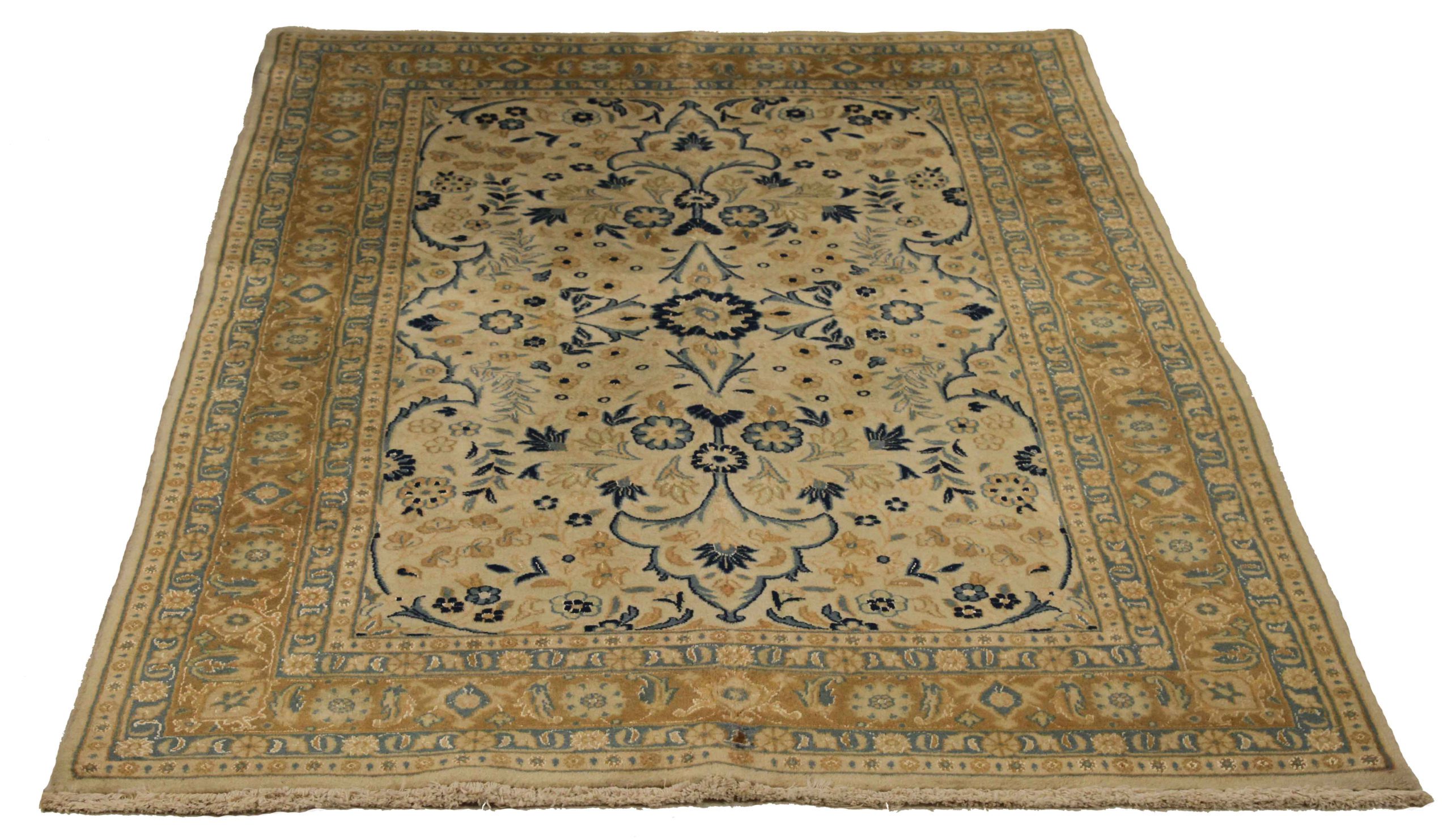Thumbnail 10 for Antique Persian Sarouk Transitional Rug 11082