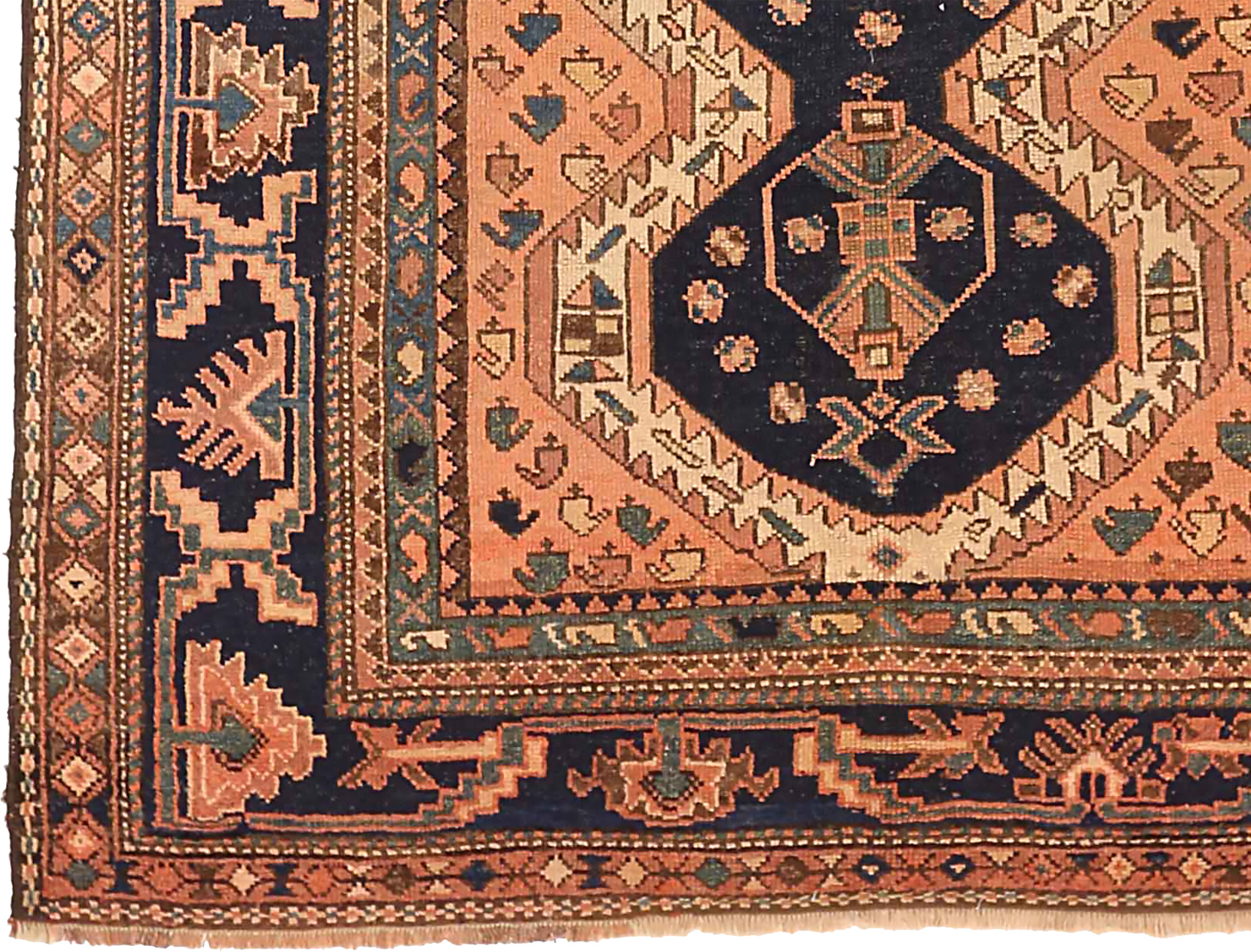 Thumbnail 7 for Antique Persian Traditional Rug 71518