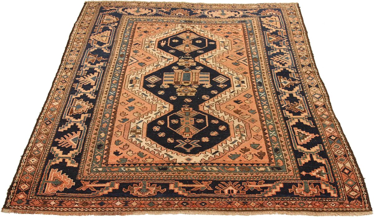 Thumbnail 15 for Antique Persian Traditional Rug 71518