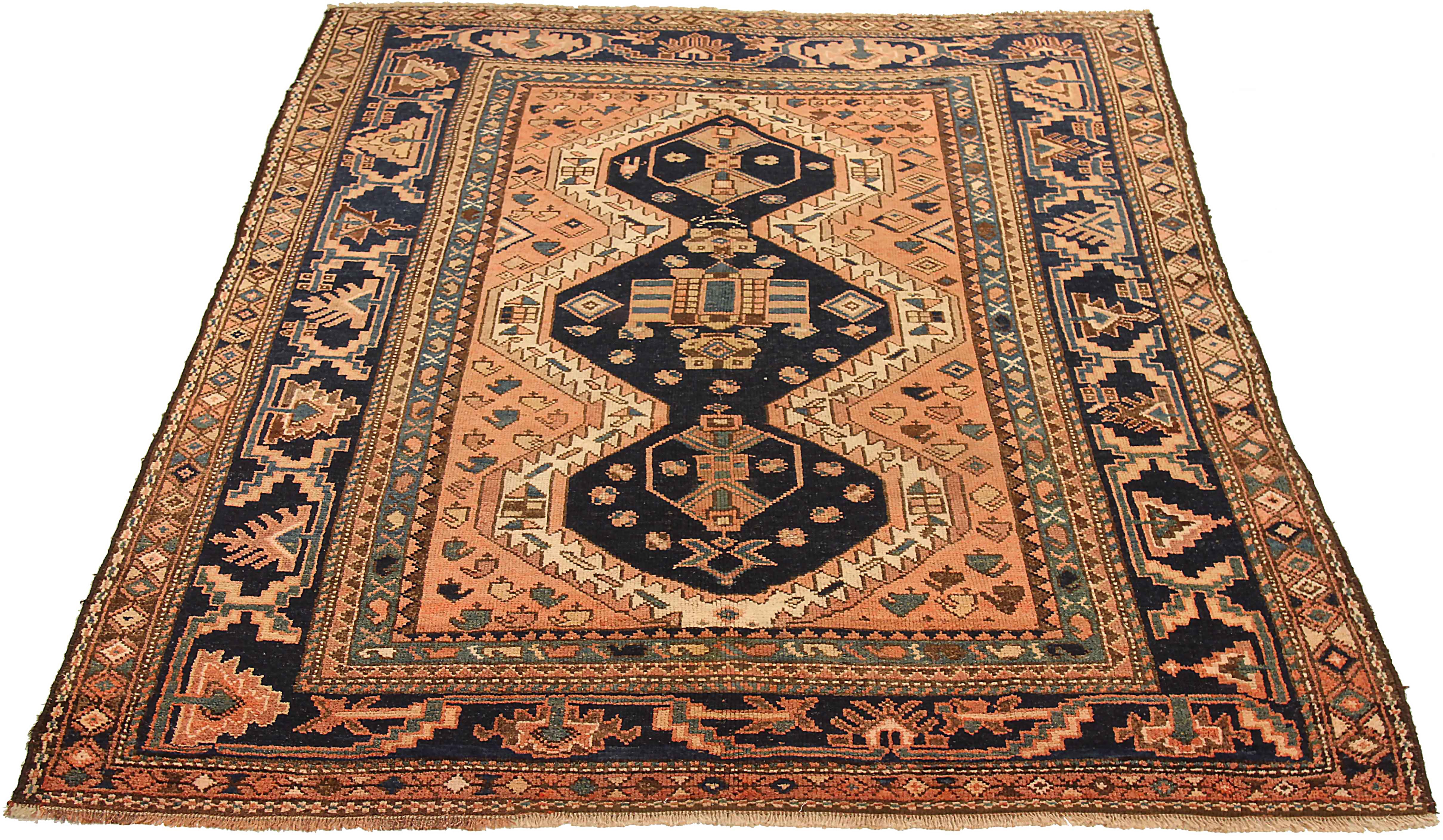 Thumbnail 5 for Antique Persian Traditional Rug 71518