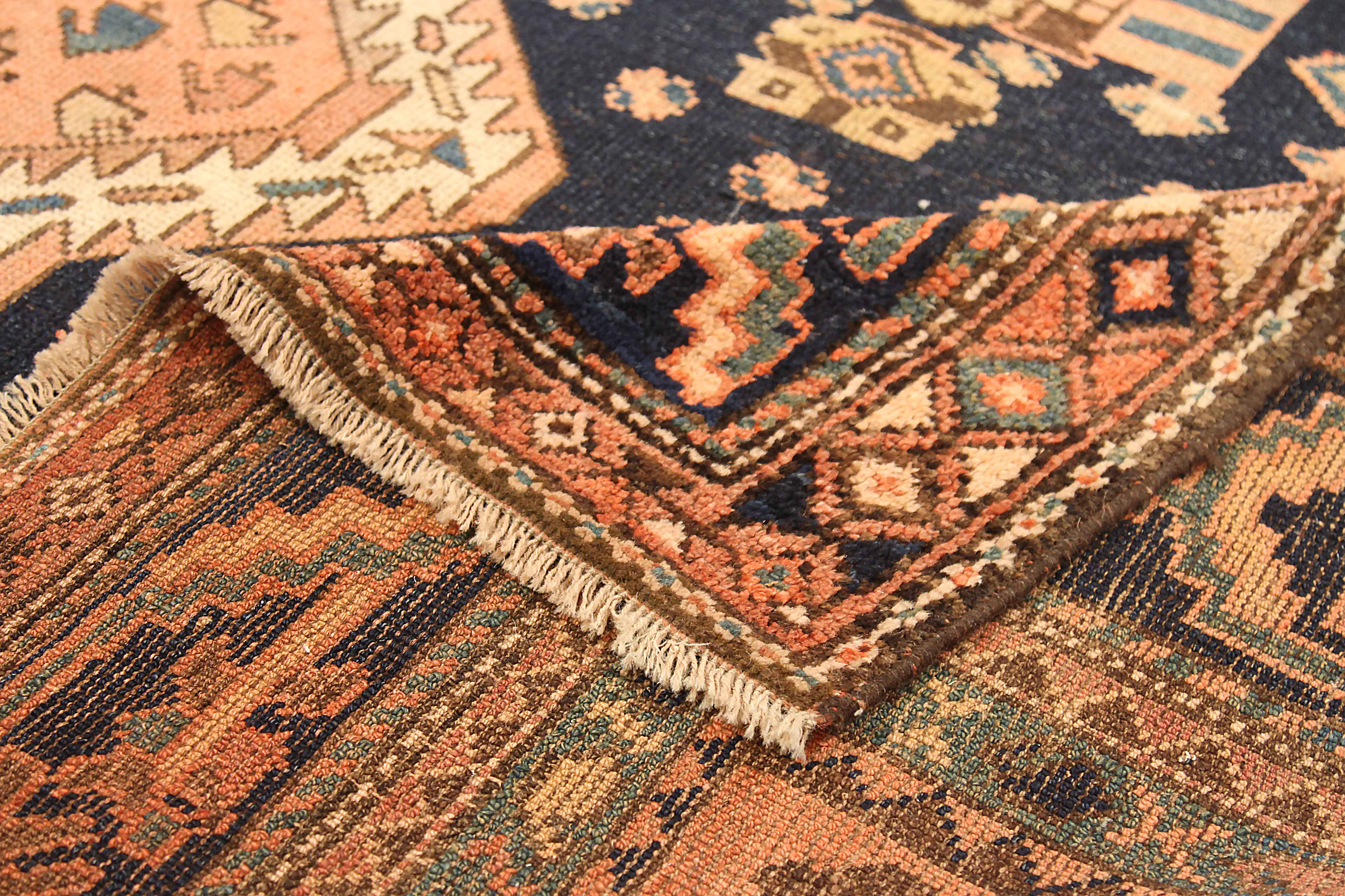 Thumbnail 2 for Antique Persian Traditional Rug 71518