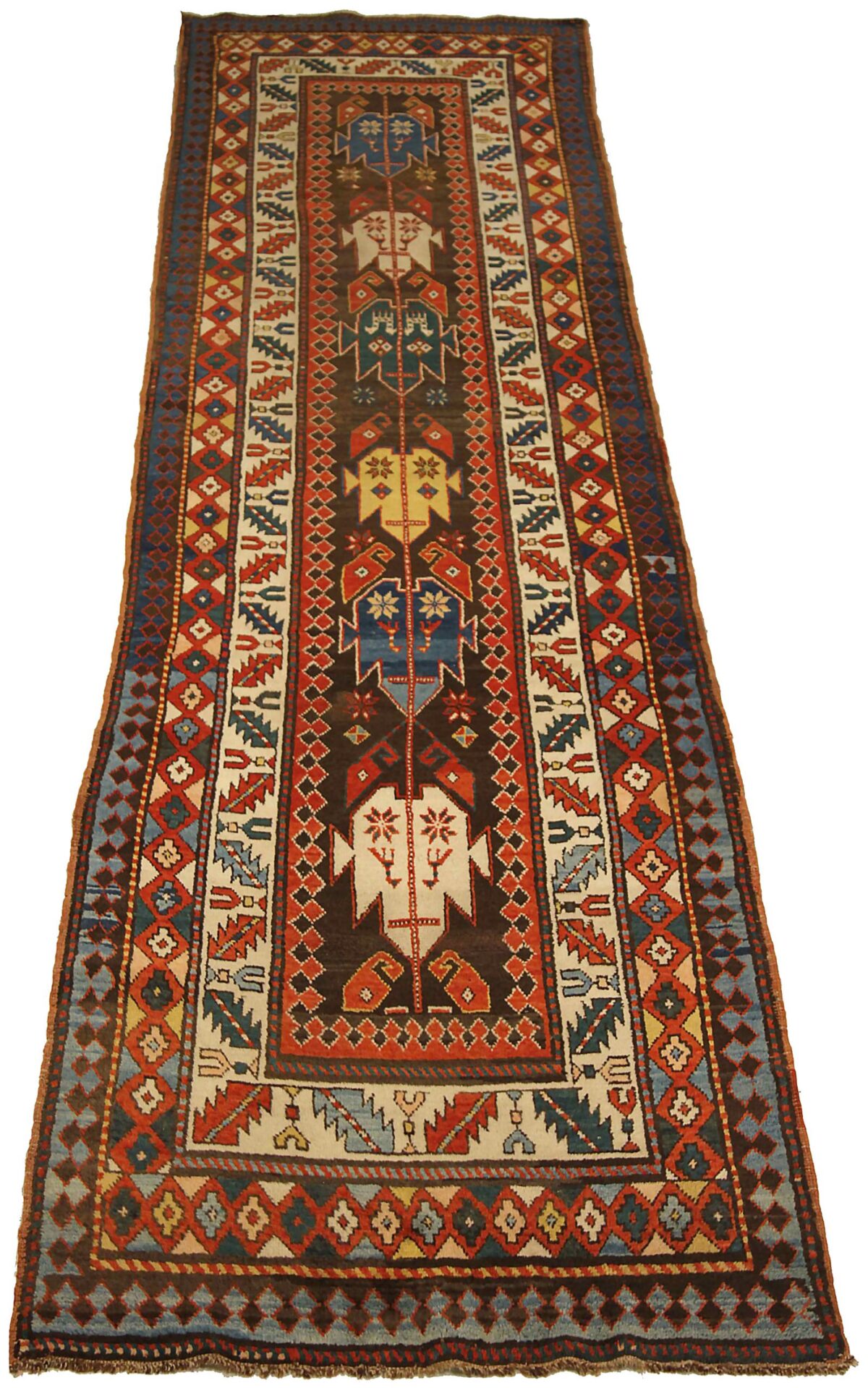 Thumbnail 11 for Antique Russia Kazakhstan Traditional Rug 71525