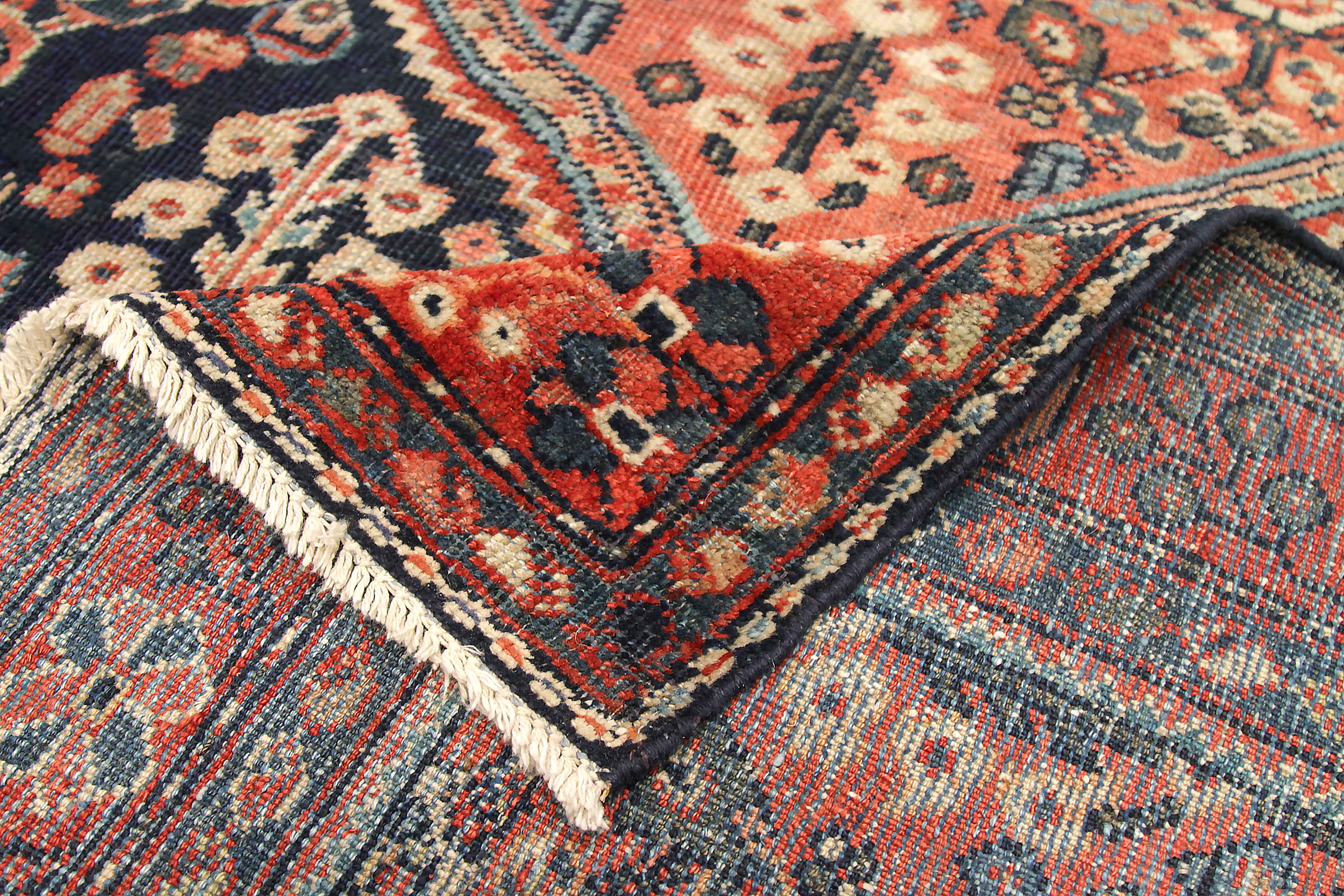 Thumbnail 6 for Antique Persian Mahal Traditional Rug 11087