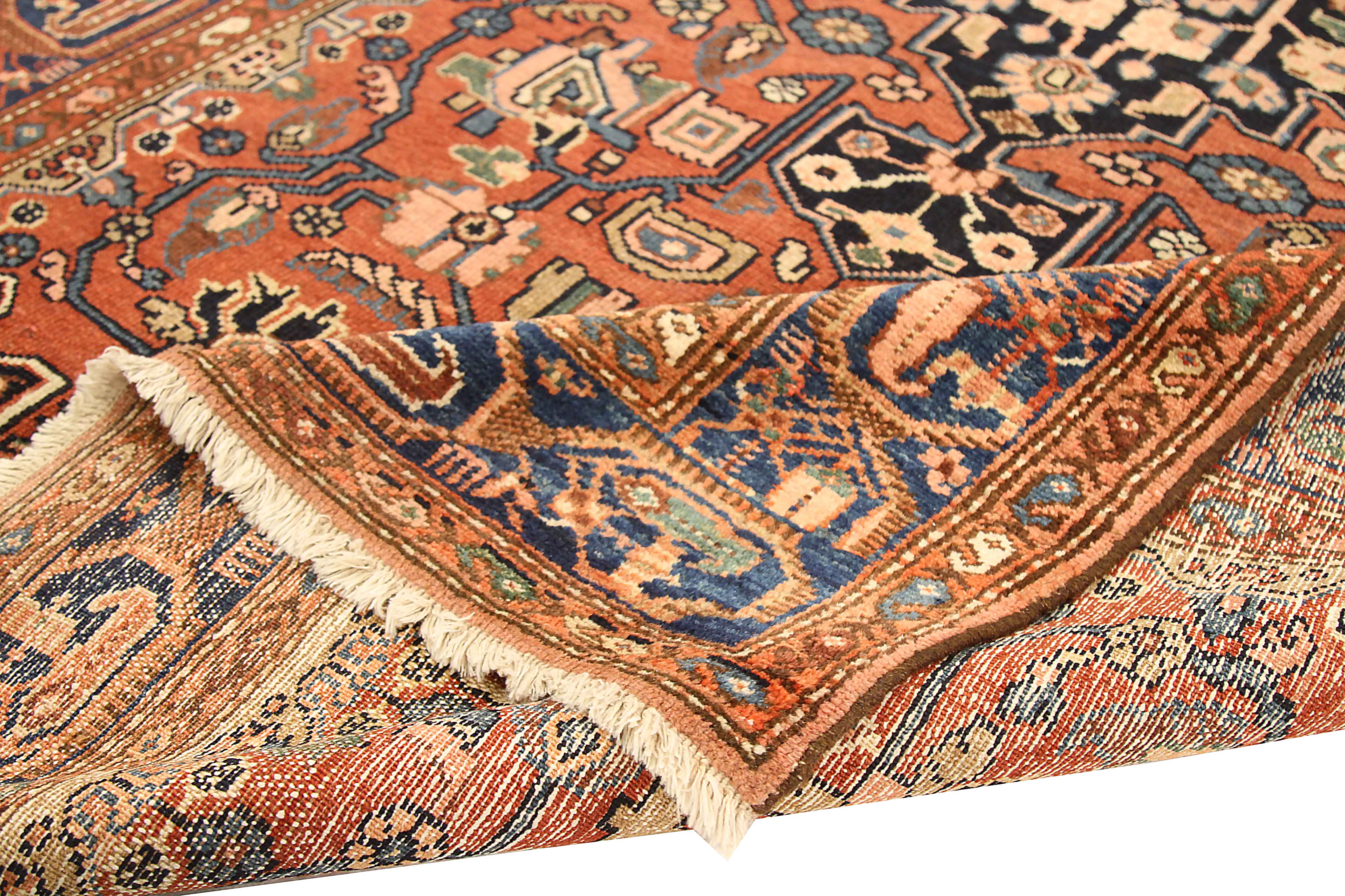 Thumbnail 2 for Antique Persian Hamadan Traditional Rug 71537